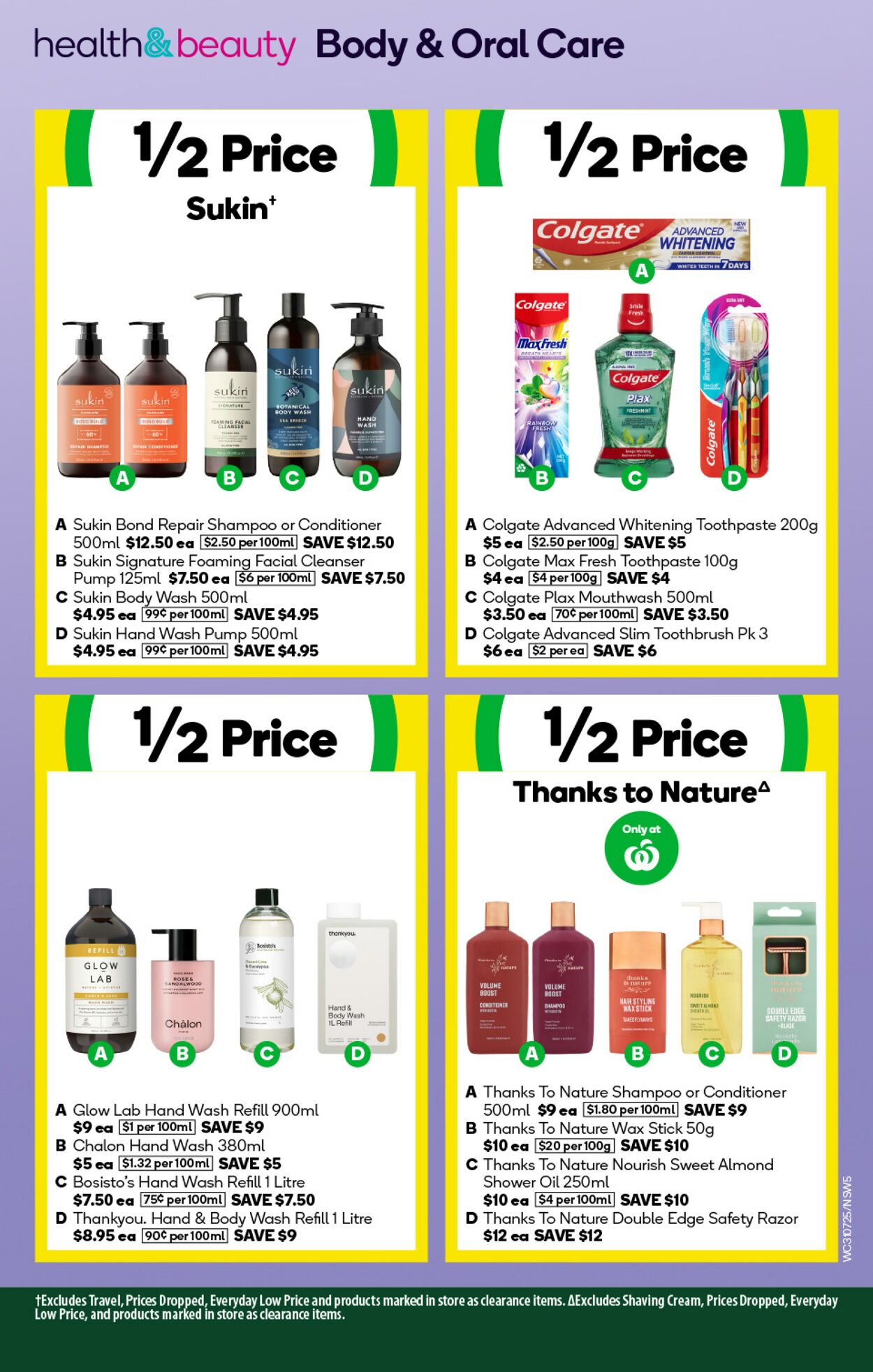 Catalogue Woolworths 31.07.2024 - 06.08.2024