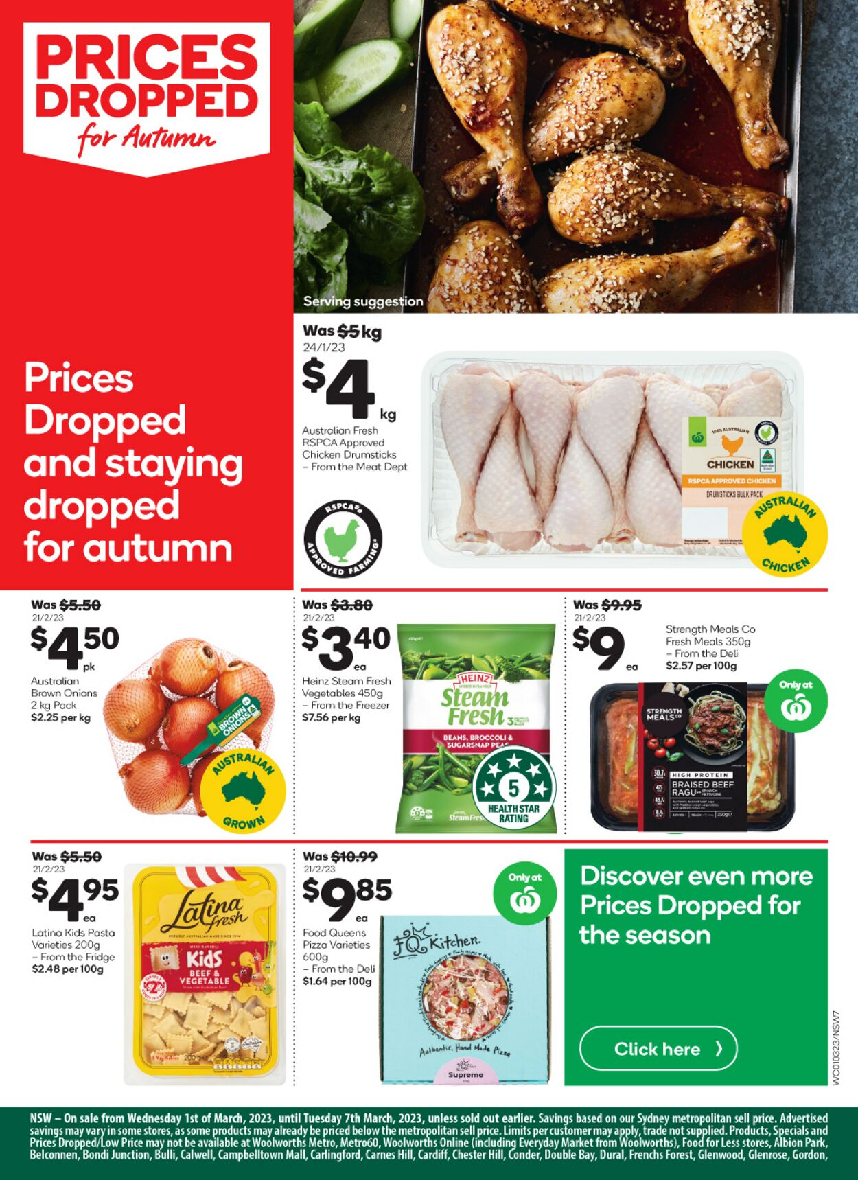 Catalogue Woolworths 01.03.2023 - 07.03.2023