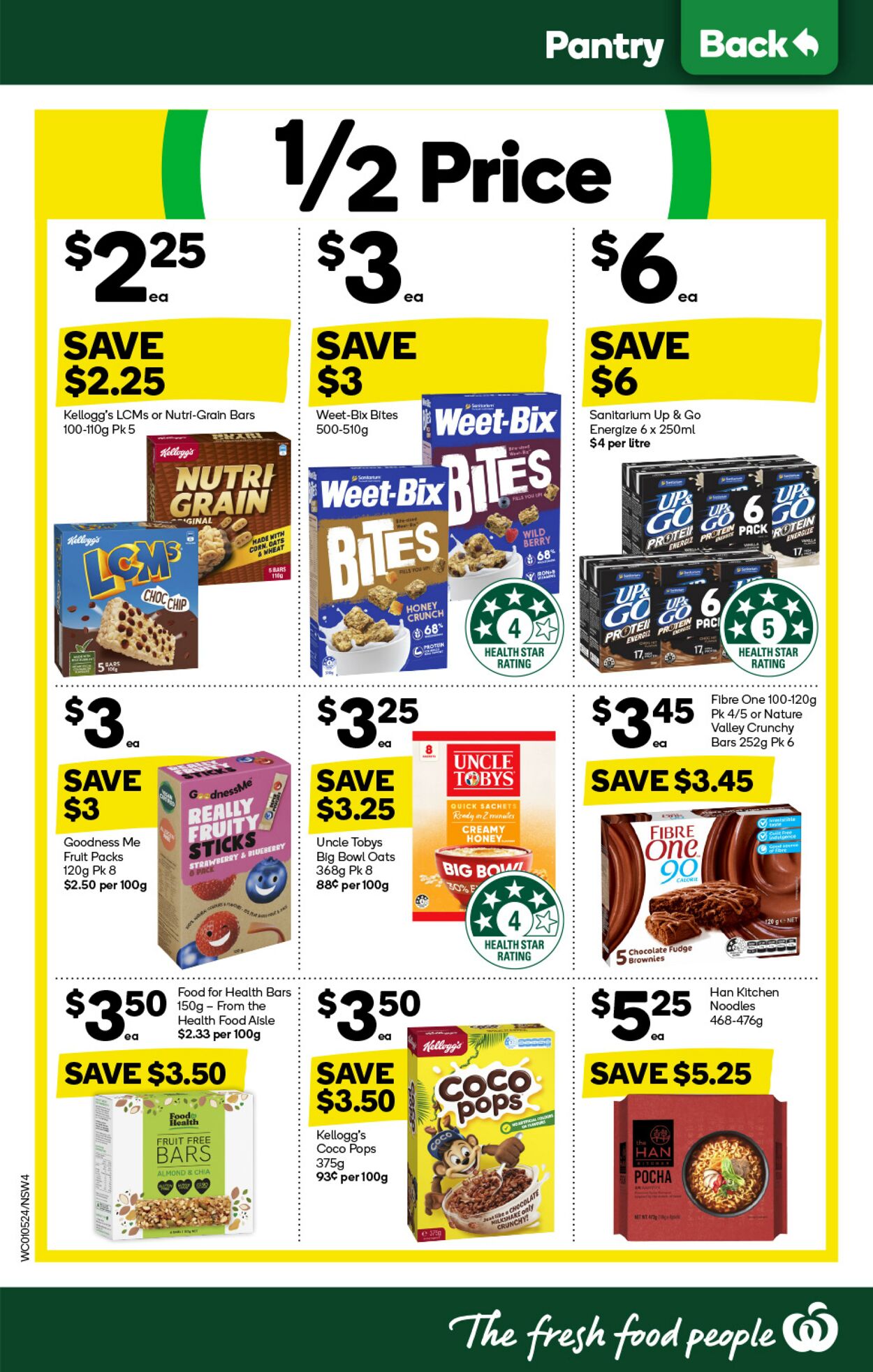 Catalogue Woolworths 01.05.2024 - 07.05.2024