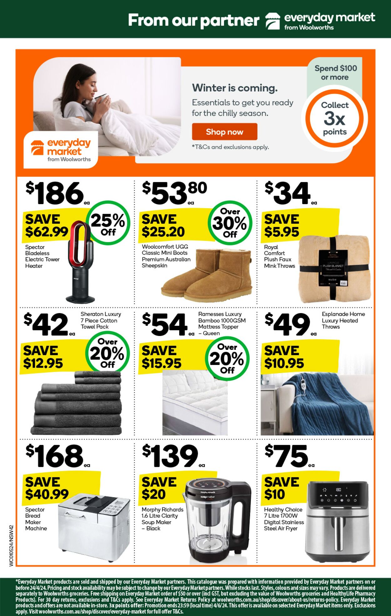 Catalogue Woolworths 01.05.2024 - 07.05.2024