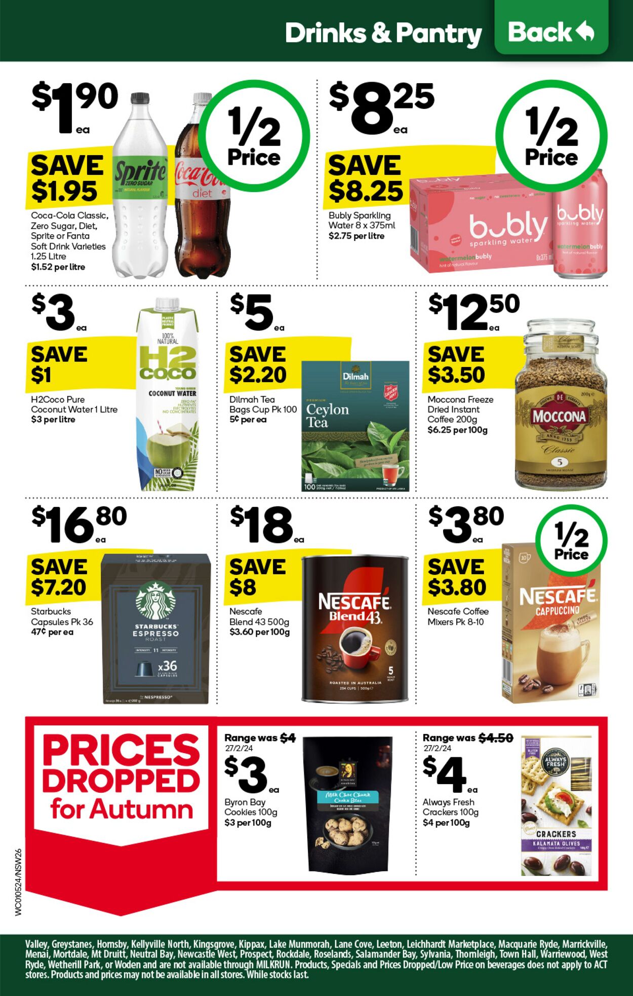 Catalogue Woolworths 01.05.2024 - 07.05.2024