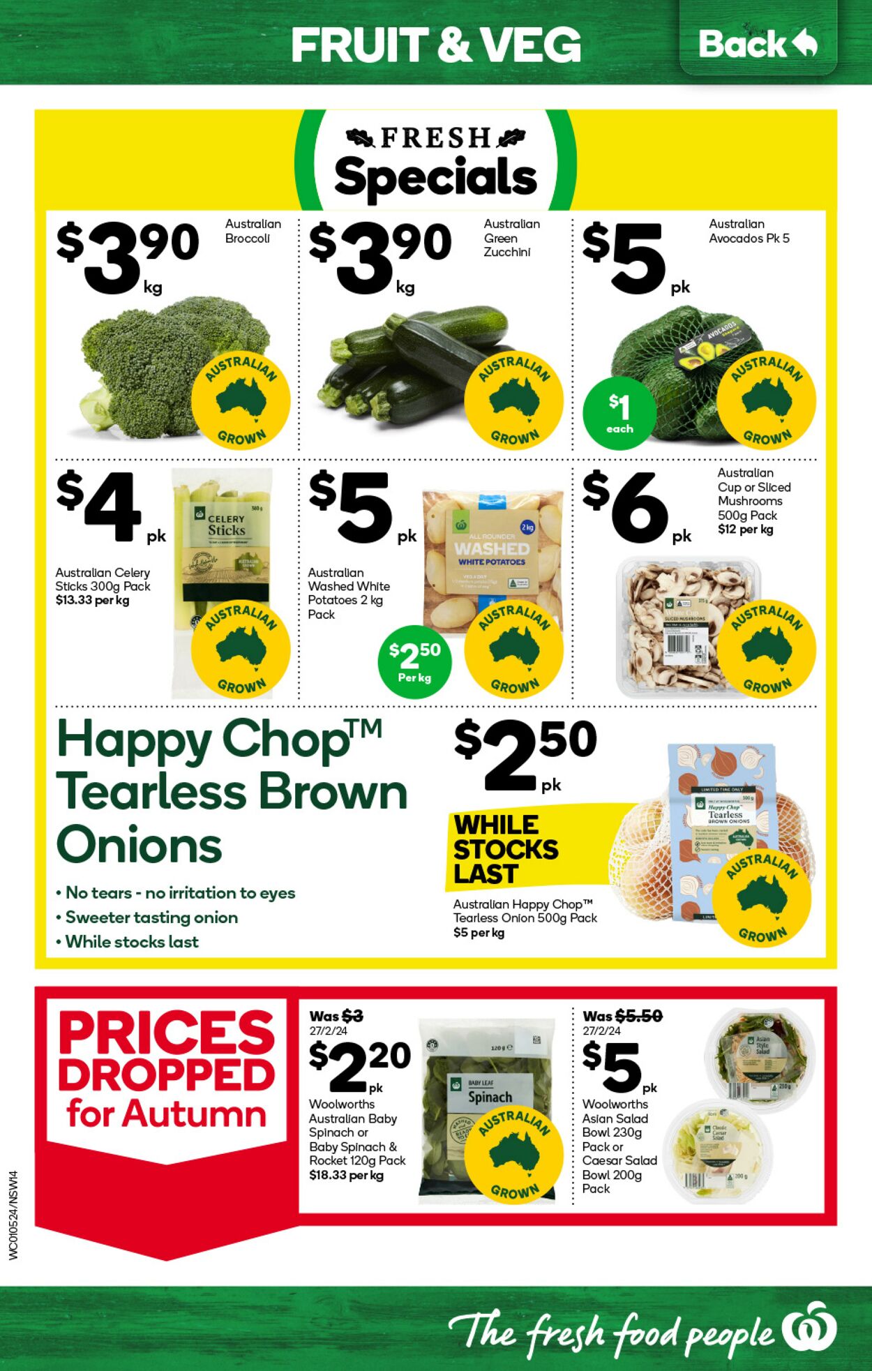 Catalogue Woolworths 01.05.2024 - 07.05.2024