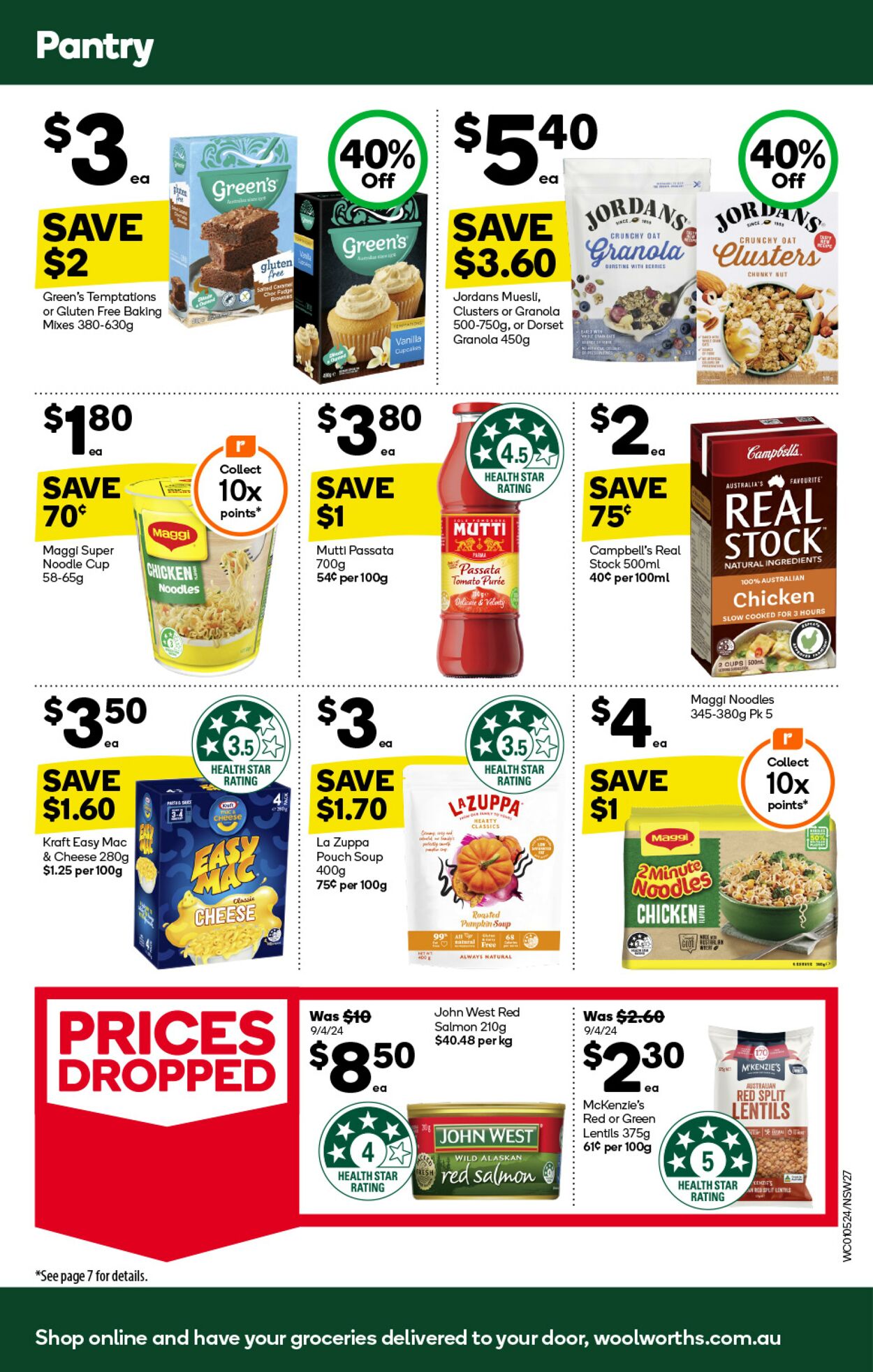 Catalogue Woolworths 01.05.2024 - 07.05.2024