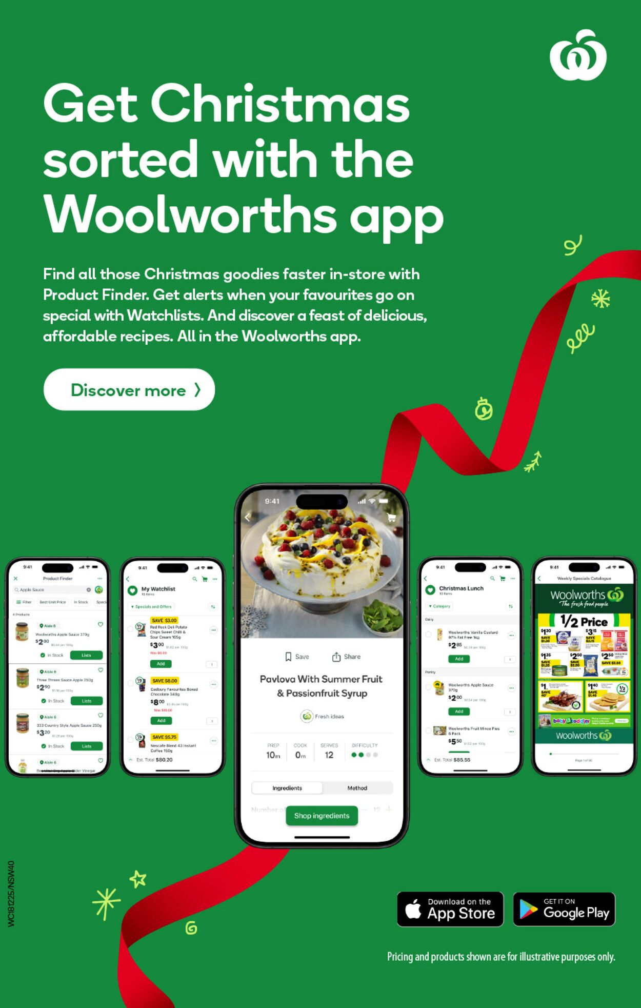 Catalogue Woolworths 18.12.2024 - 24.12.2024