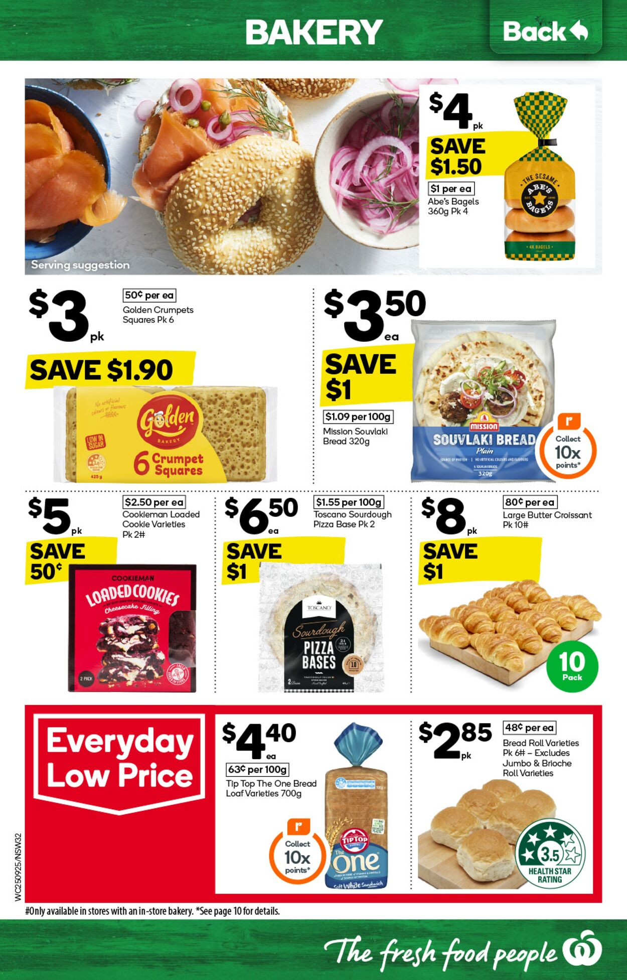 Catalogue Woolworths 25.09.2024 - 01.10.2024