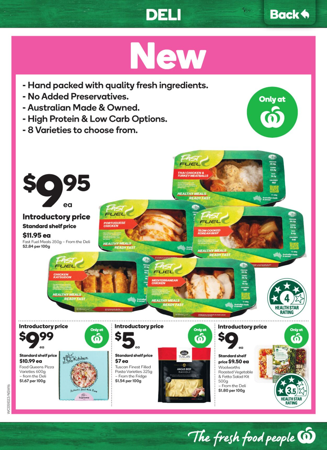 Catalogue Woolworths 05.10.2022 - 11.10.2022