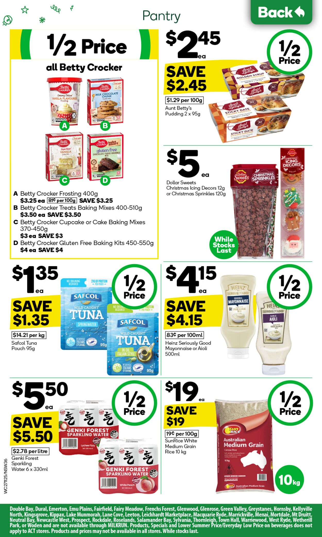 Catalogue Woolworths 27.11.2024 - 03.12.2024