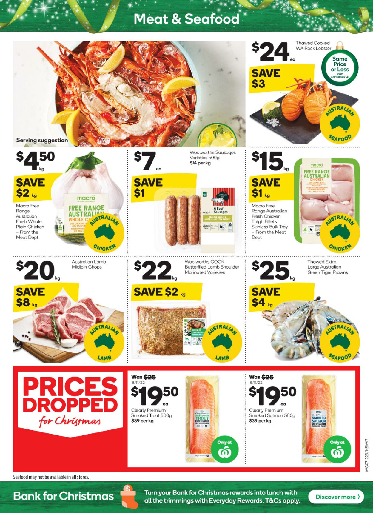 Catalogue Woolworths 07.12.2022 - 13.12.2022