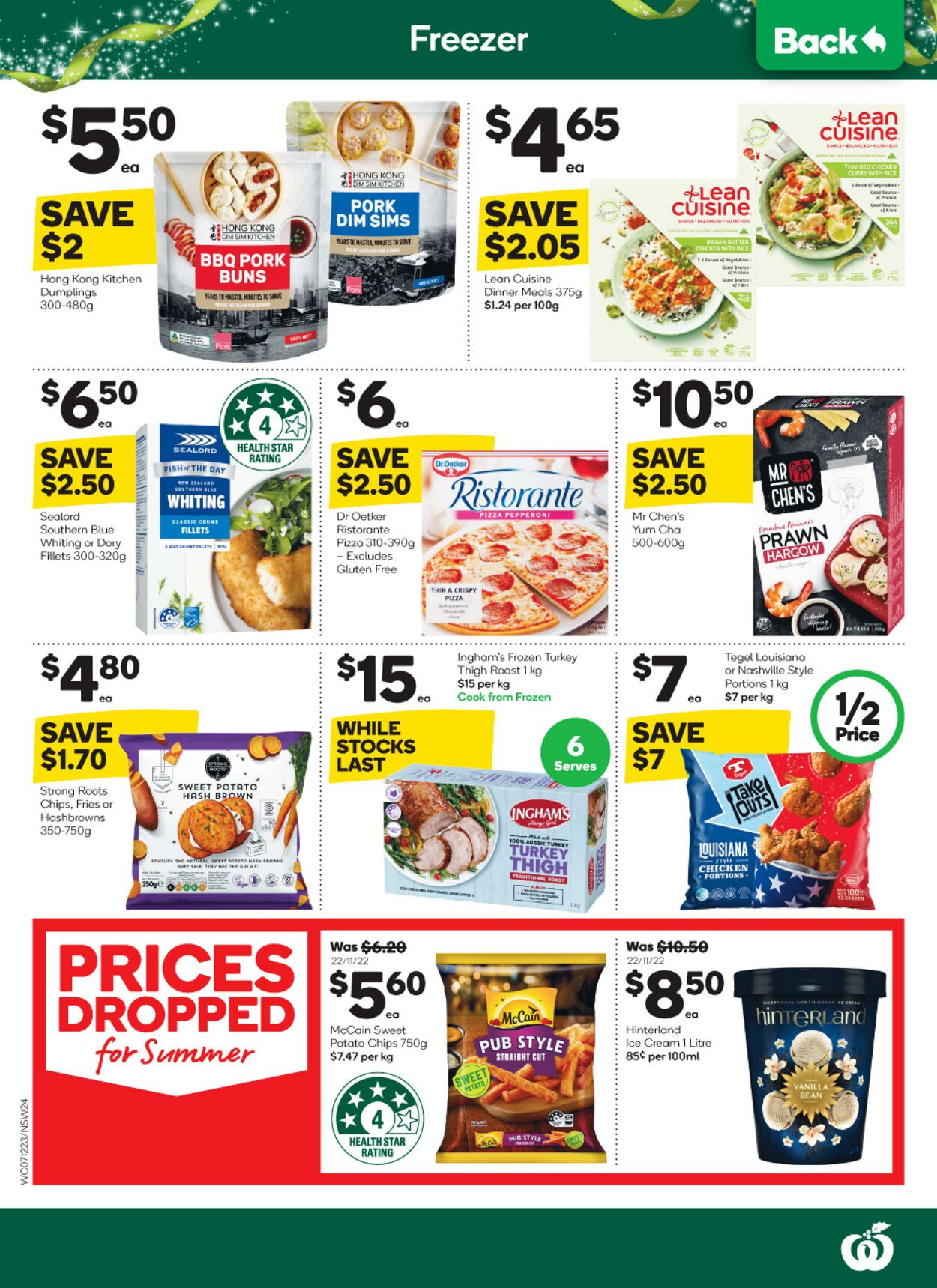 Catalogue Woolworths 07.12.2022 - 13.12.2022