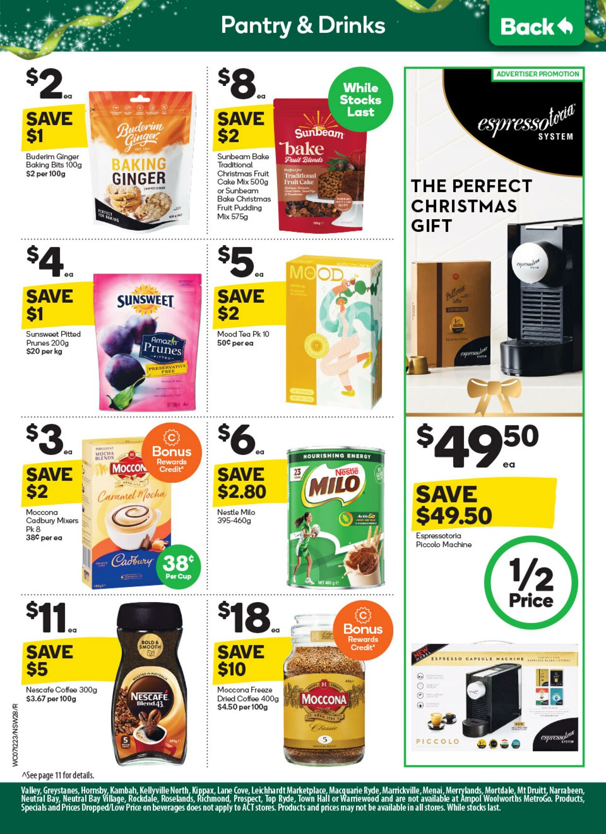 Catalogue Woolworths 07.12.2022 - 13.12.2022