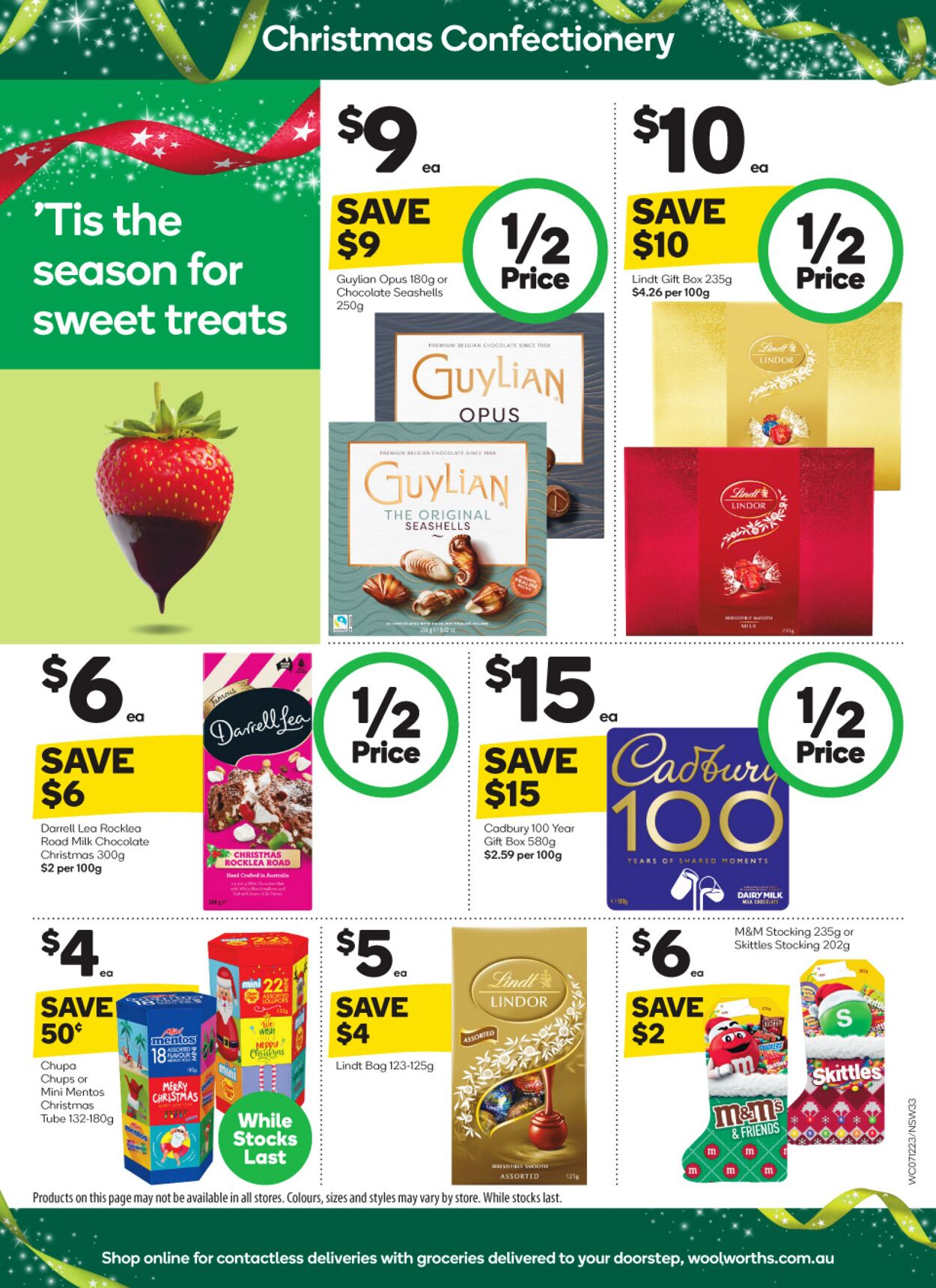 Catalogue Woolworths 07.12.2022 - 13.12.2022