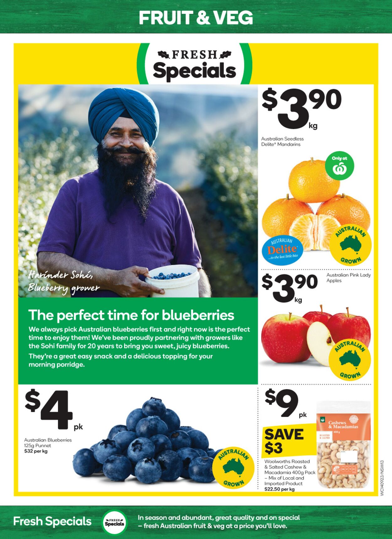 Catalogue Woolworths 14.09.2022 - 20.09.2022