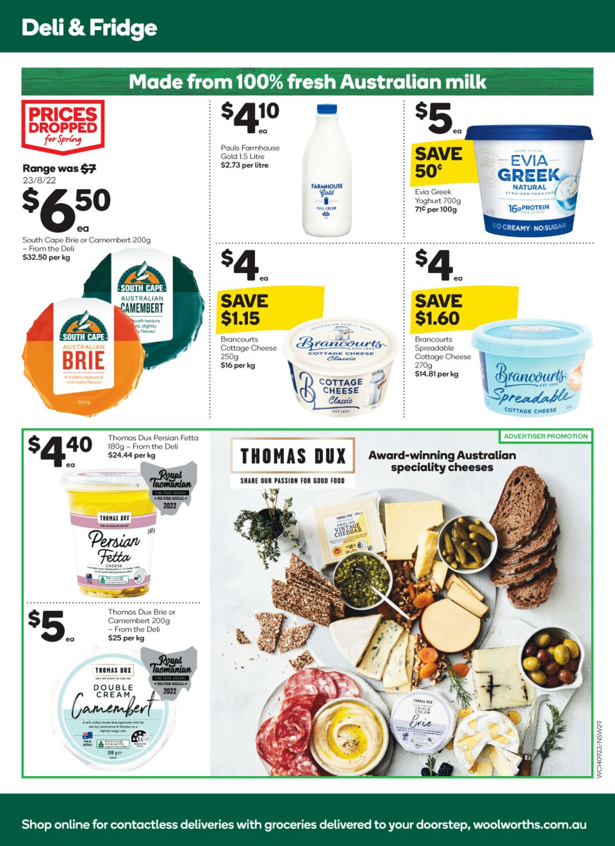 Catalogue Woolworths 14.09.2022 - 20.09.2022