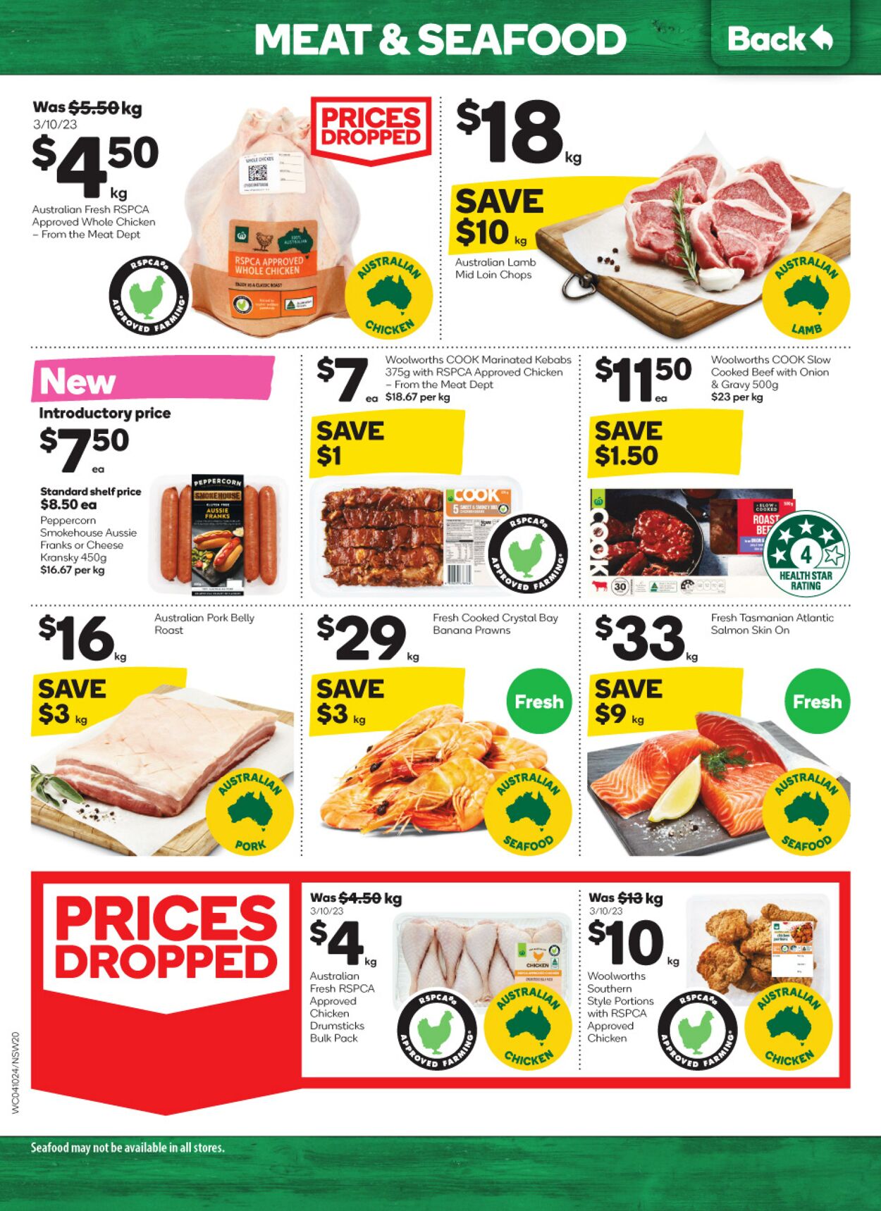 Catalogue Woolworths 04.10.2023 - 10.10.2023