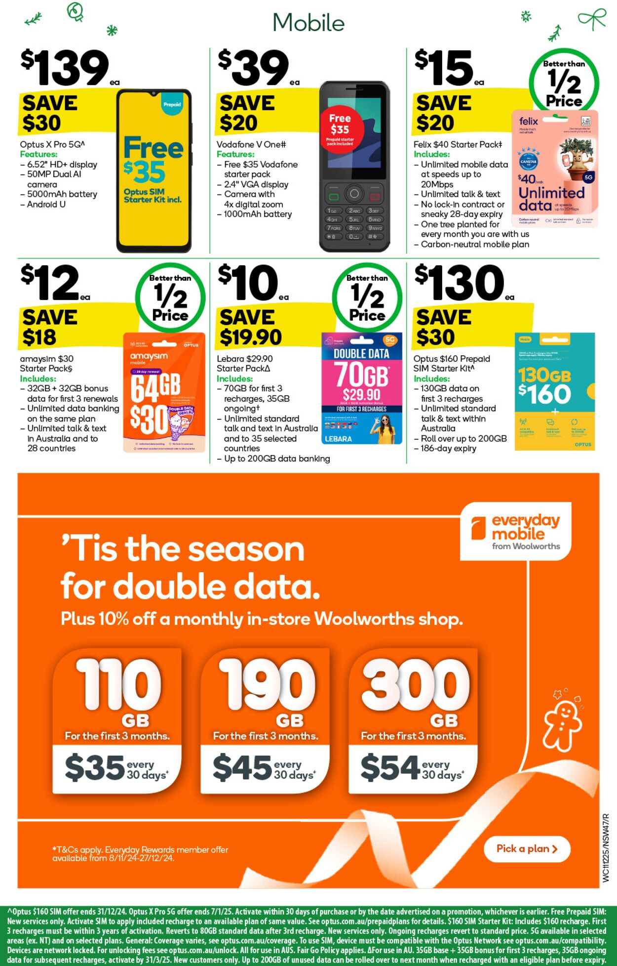 Catalogue Woolworths 11.12.2024 - 17.12.2024