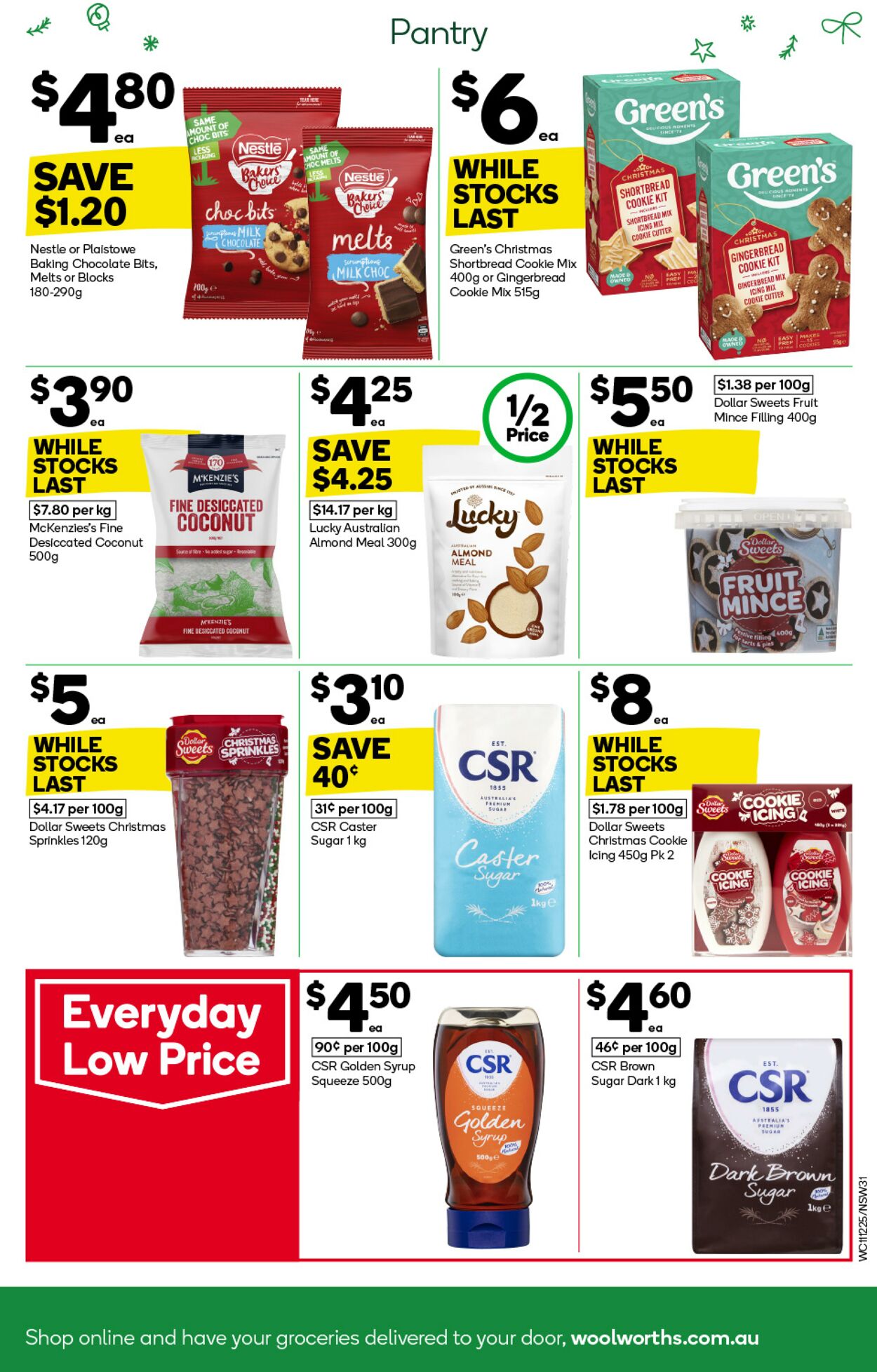 Catalogue Woolworths 11.12.2024 - 17.12.2024