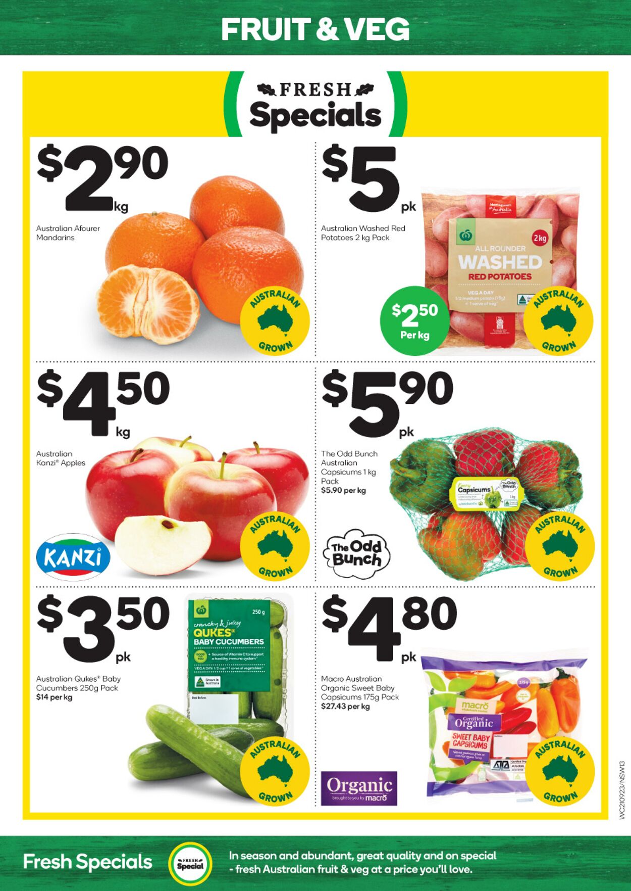 Catalogue Woolworths 21.09.2022 - 27.09.2022