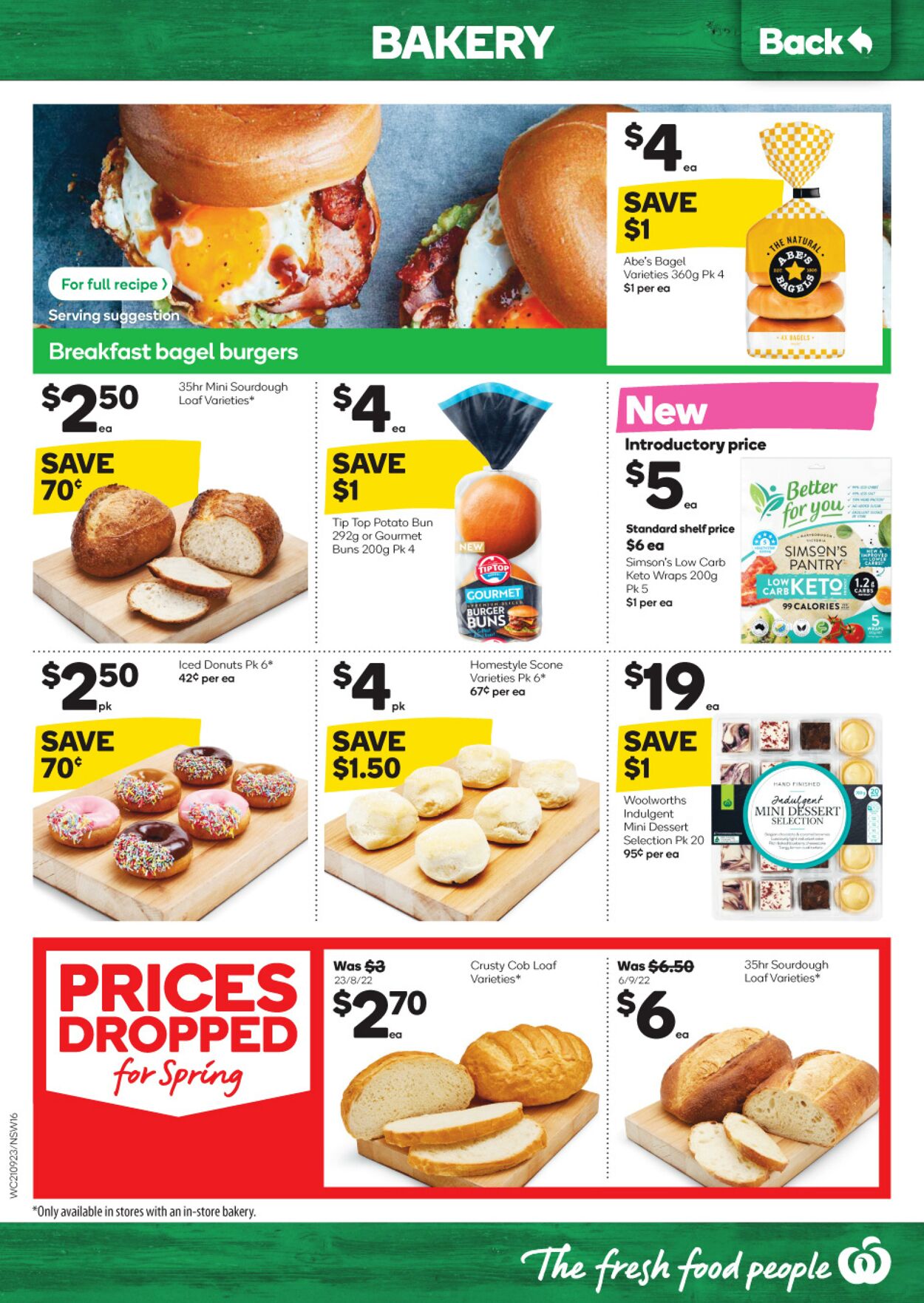 Catalogue Woolworths 21.09.2022 - 27.09.2022