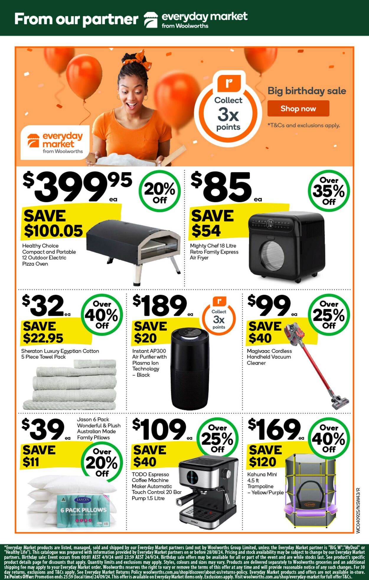 Catalogue Woolworths 04.09.2024 - 10.09.2024