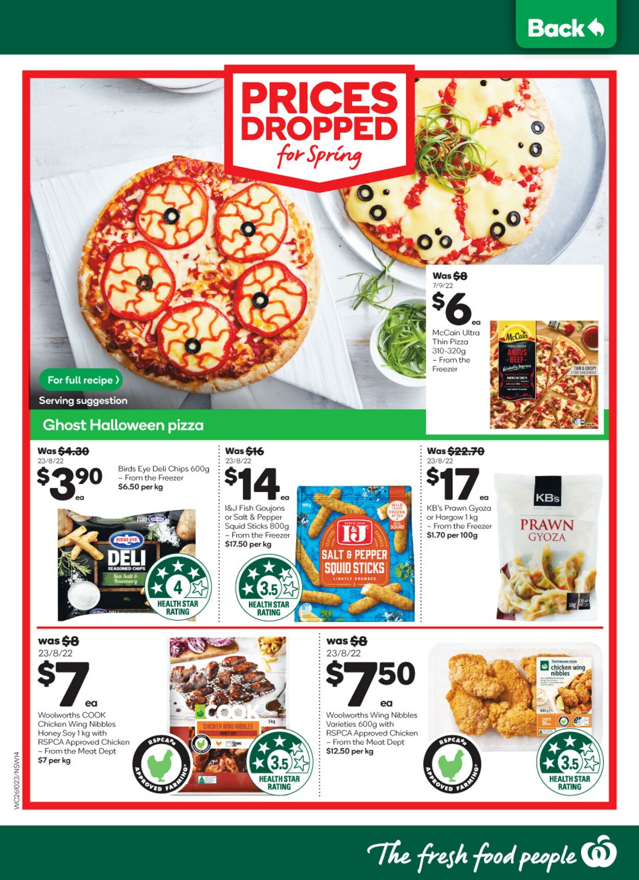 Catalogue Woolworths 26.10.2022 - 01.11.2022