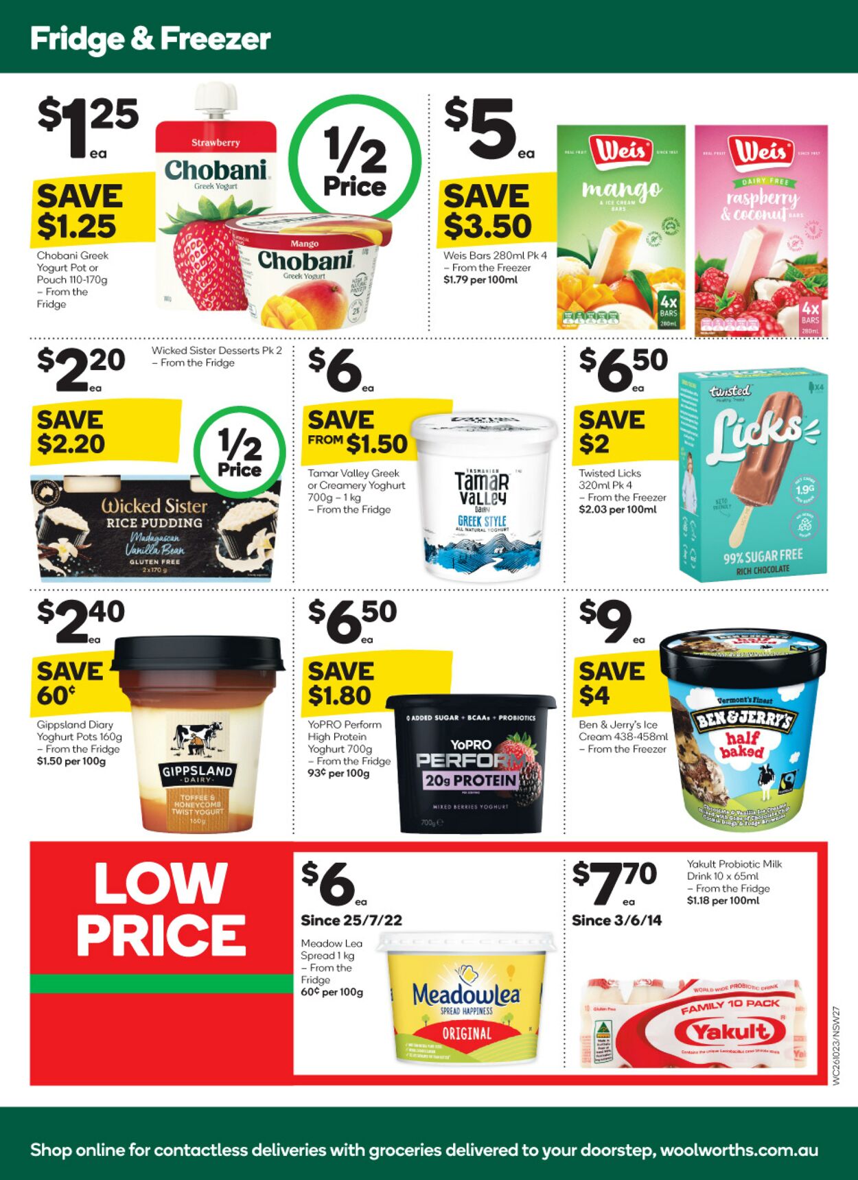 Catalogue Woolworths 26.10.2022 - 01.11.2022