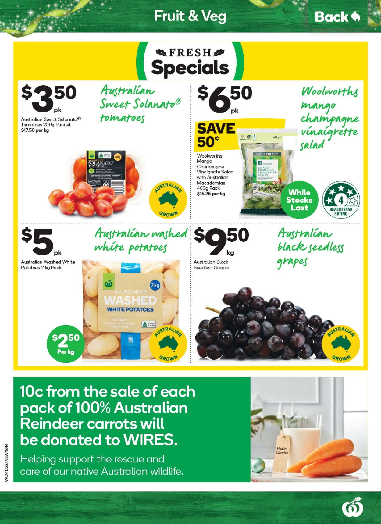 Catalogue Woolworths 14.12.2022 - 20.12.2022