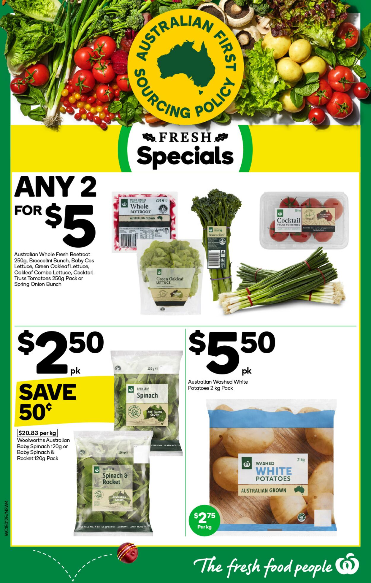 Catalogue Woolworths 15.01.2025 - 21.01.2025