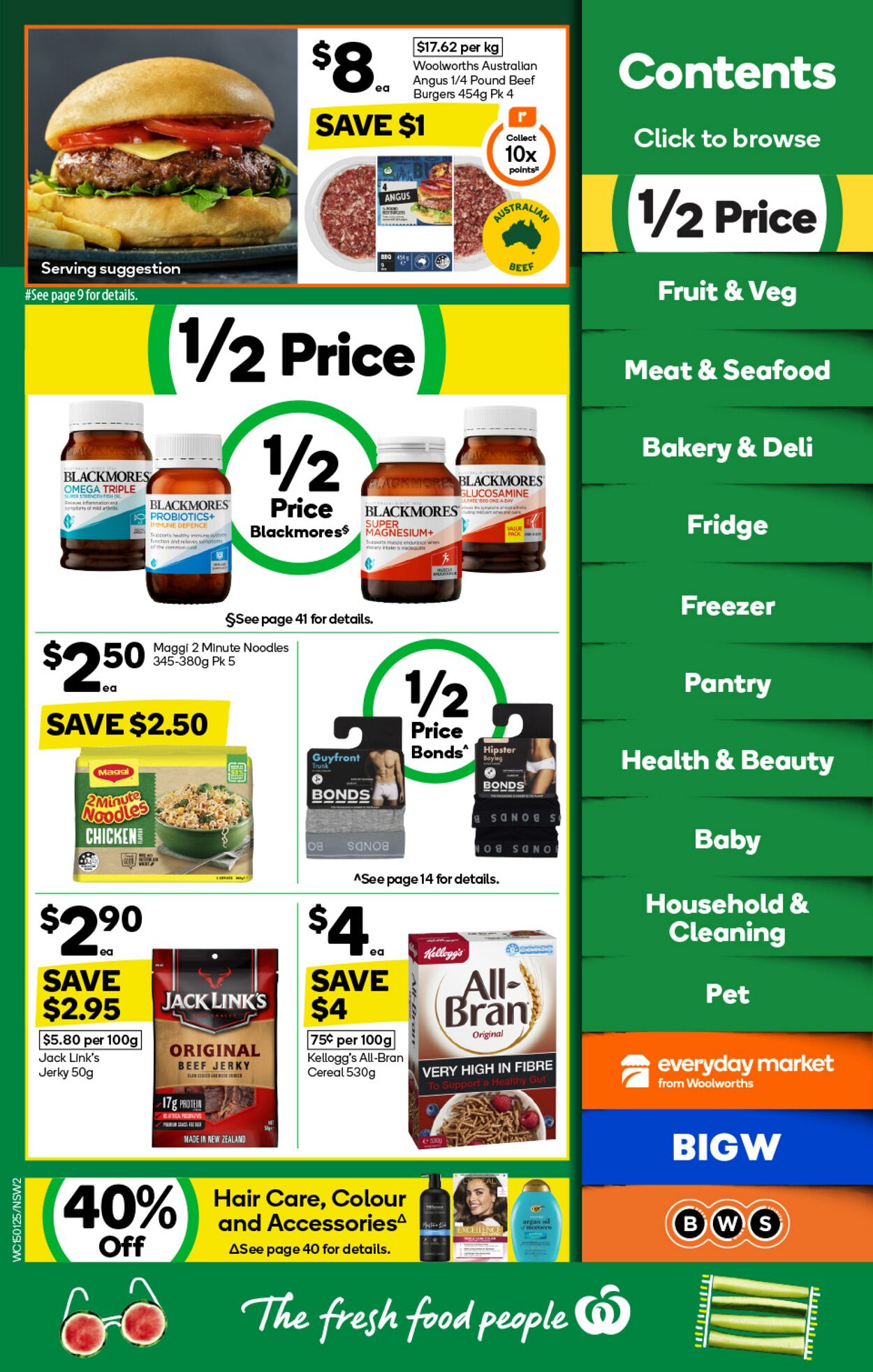 Catalogue Woolworths 15.01.2025 - 21.01.2025