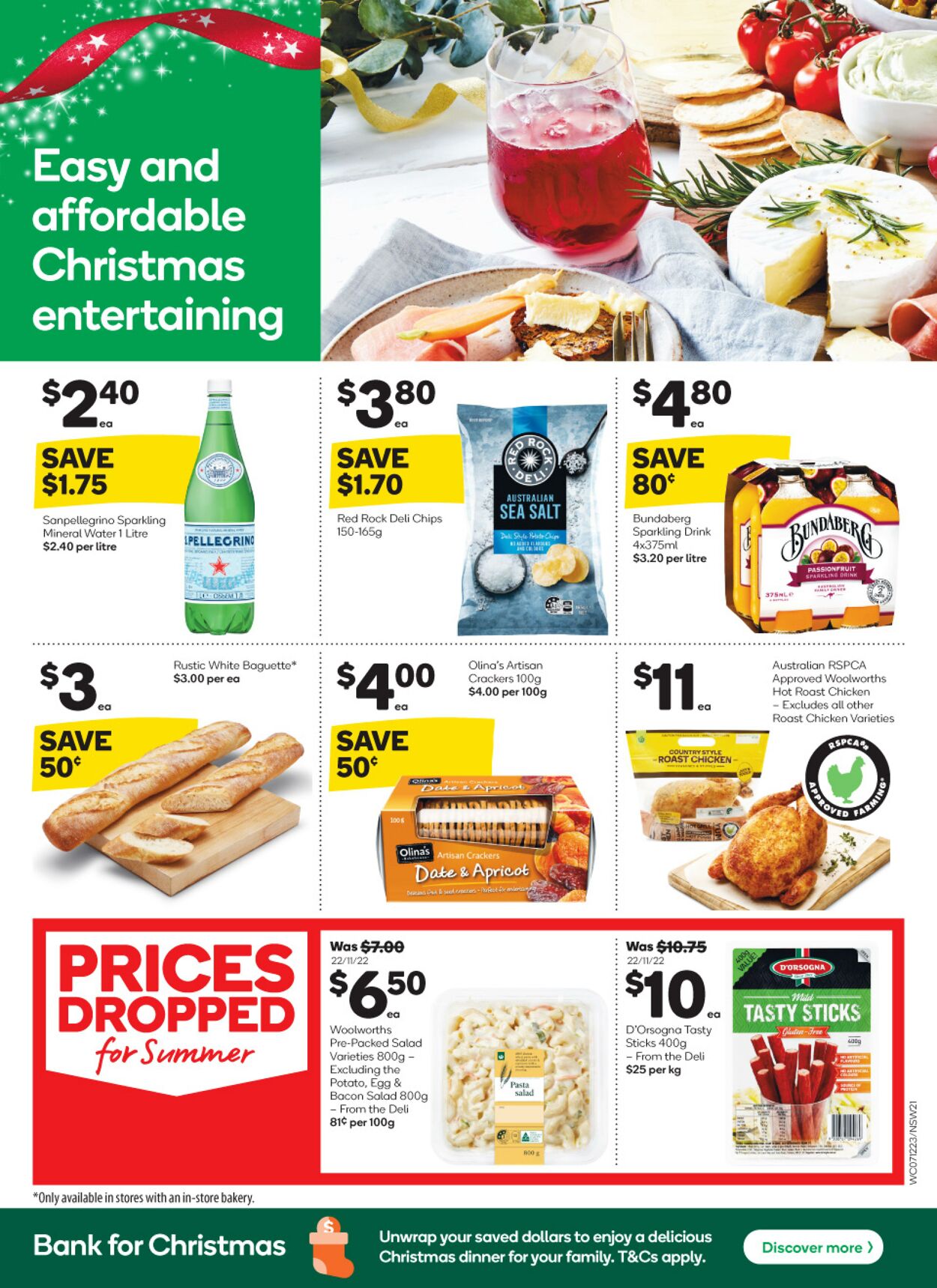 Catalogue Woolworths 07.12.2022 - 13.12.2022