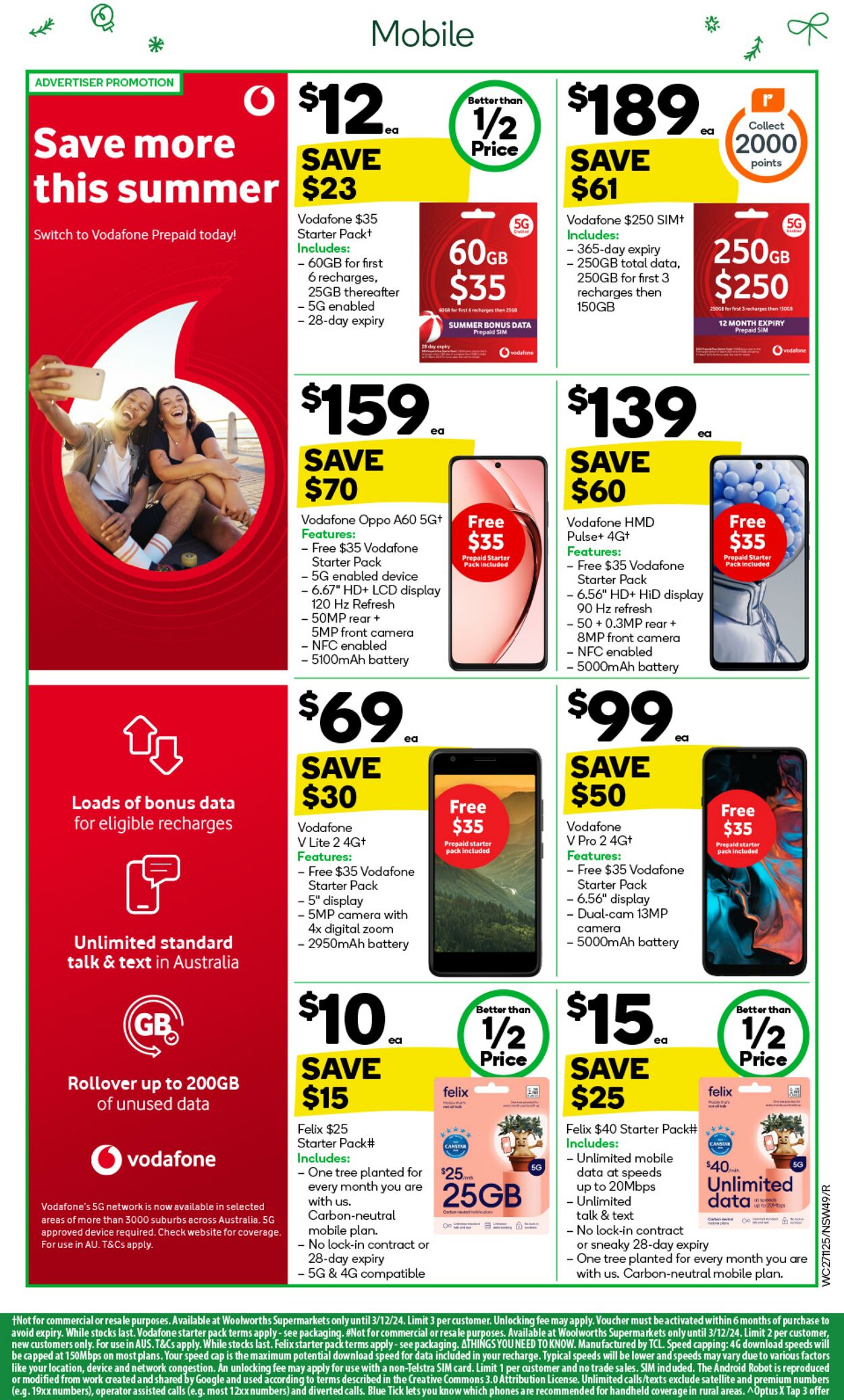 Catalogue Woolworths 27.11.2024 - 03.12.2024