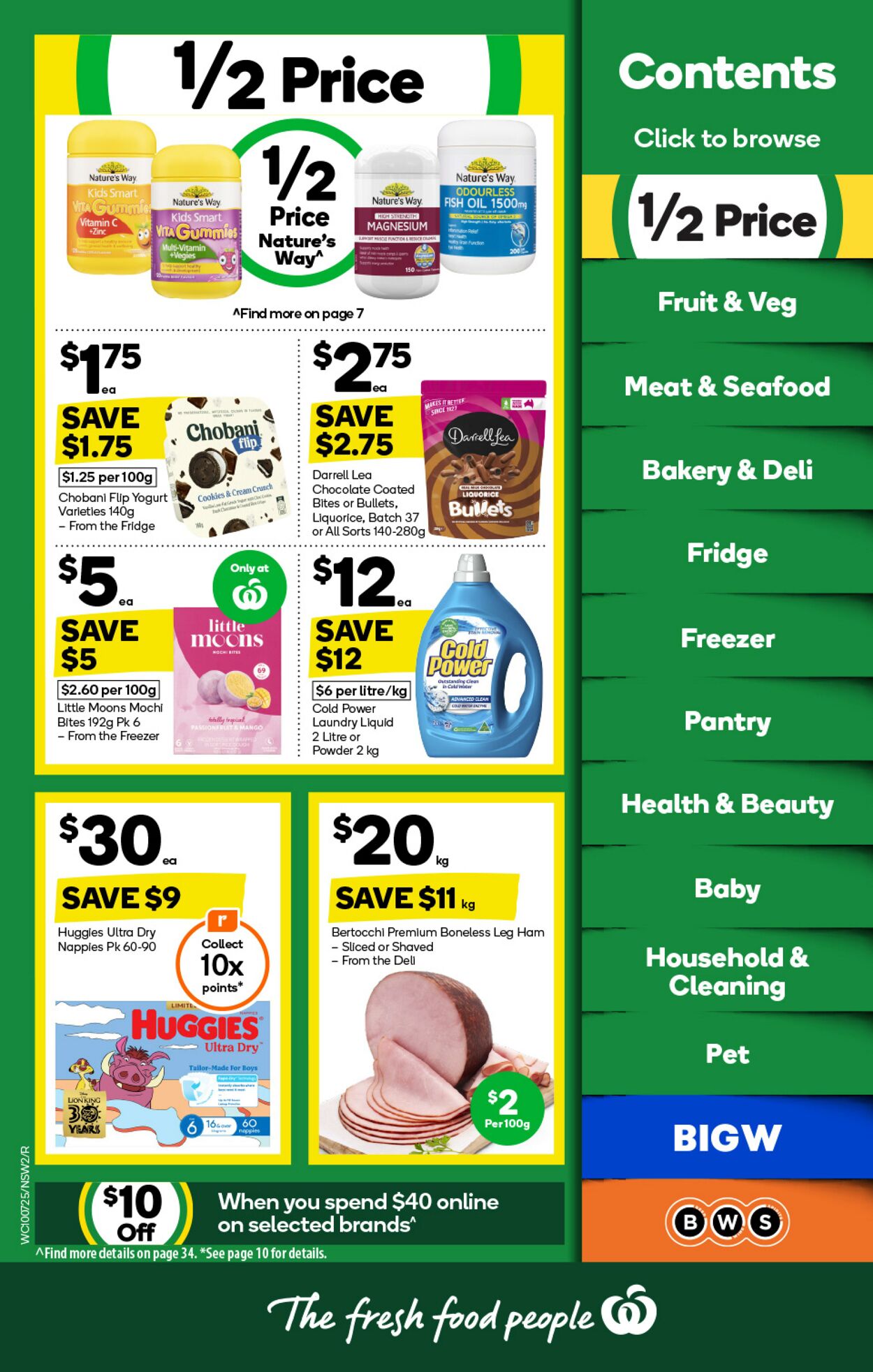 Catalogue Woolworths 10.07.2024 - 16.07.2024