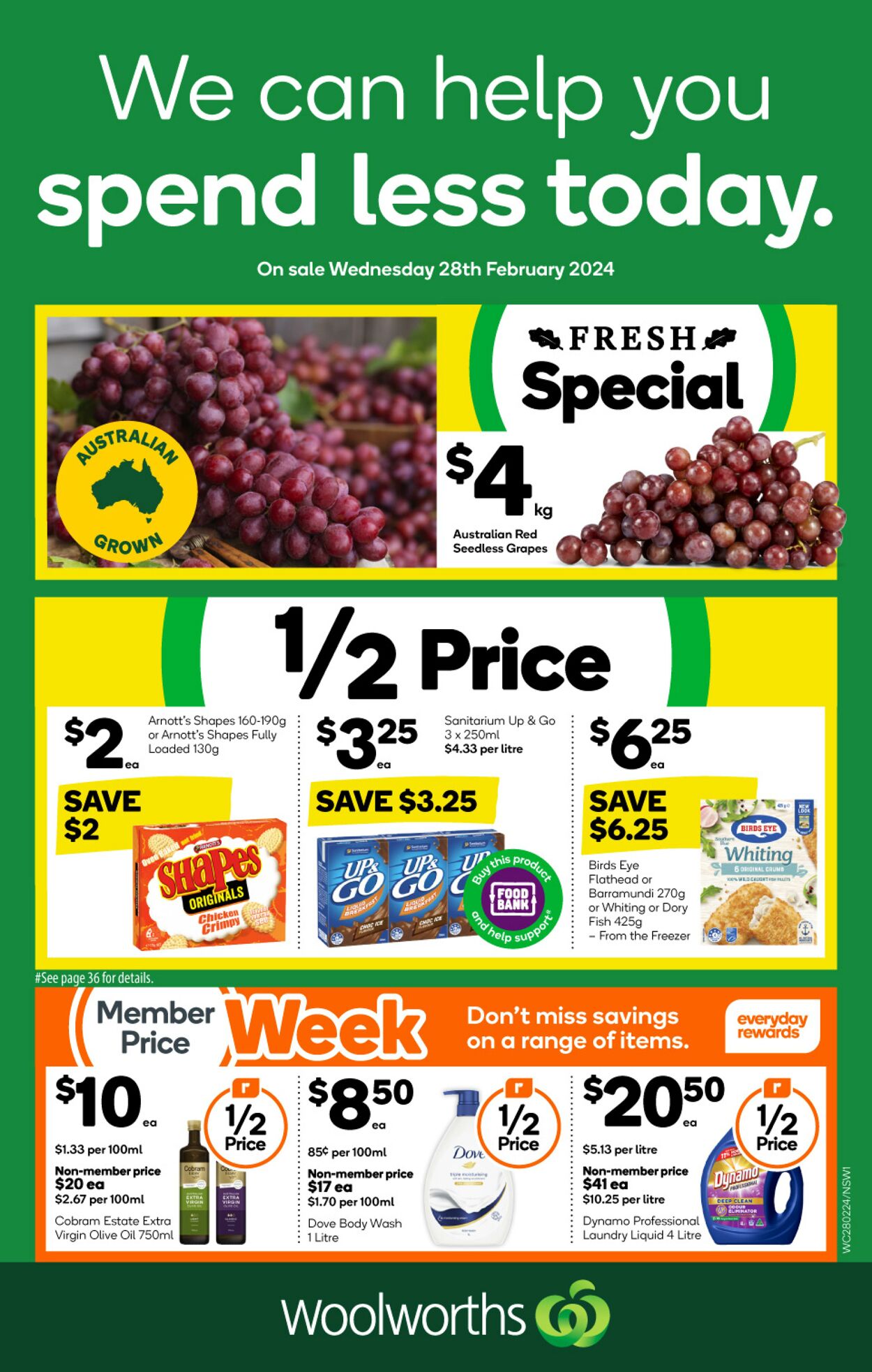 Catalogue Woolworths - Weekly Specials Catalogue NSW 28 Feb, 2024 - 5 Mar, 2024