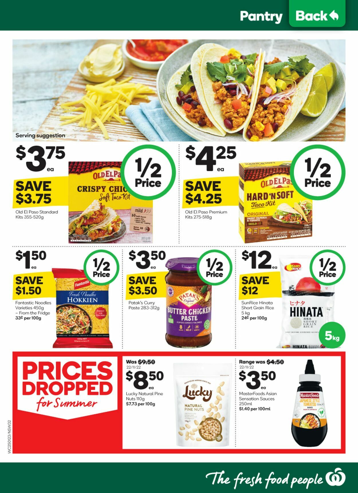 Catalogue Woolworths 25.01.2023 - 31.01.2023