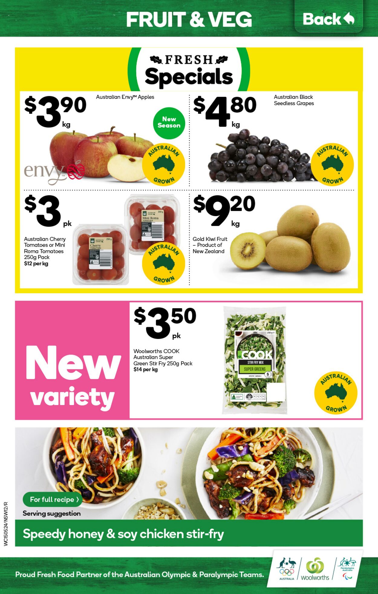 Catalogue Woolworths 15.05.2024 - 21.05.2024