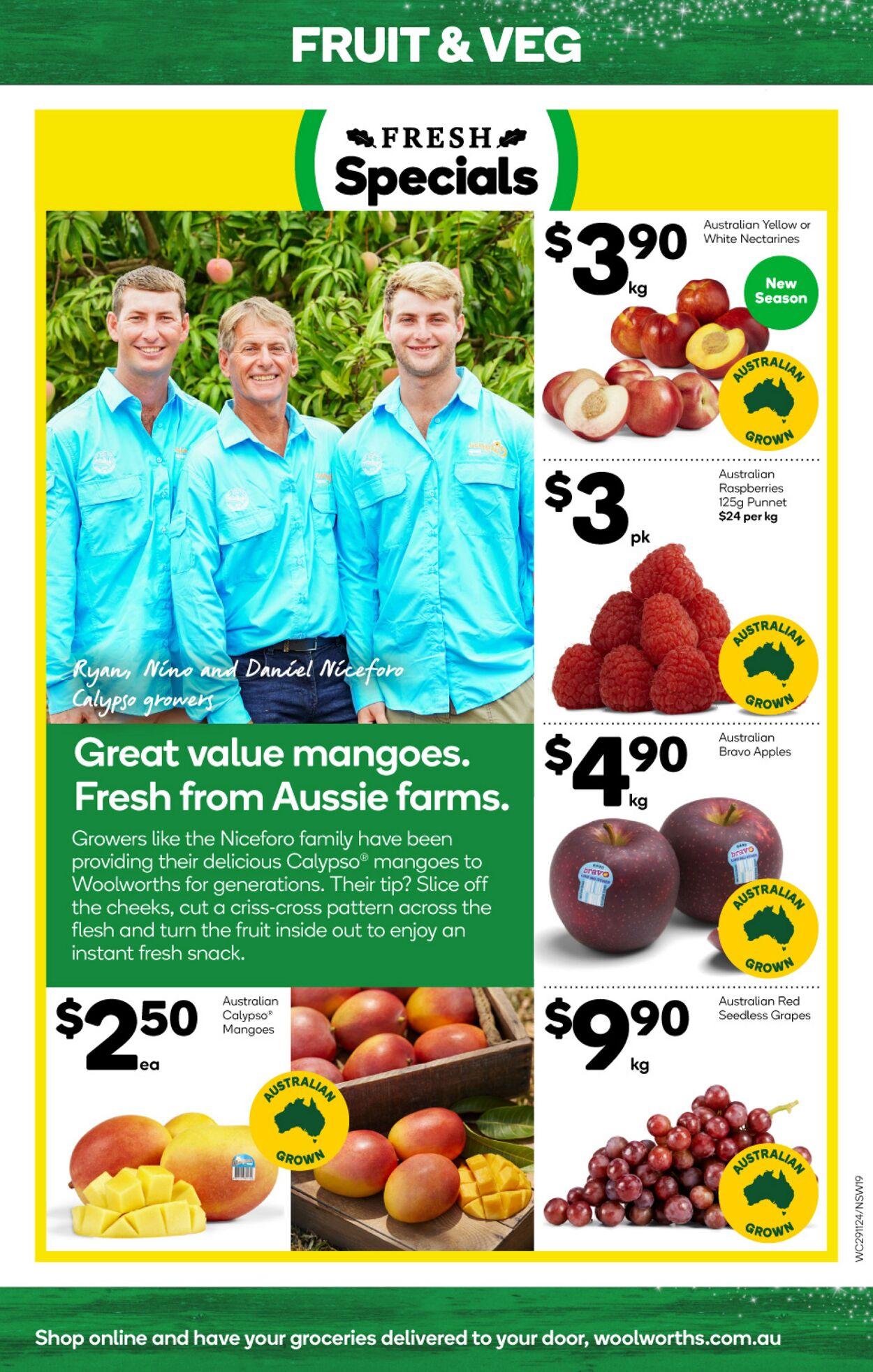 Catalogue Woolworths 29.11.2023 - 05.12.2023