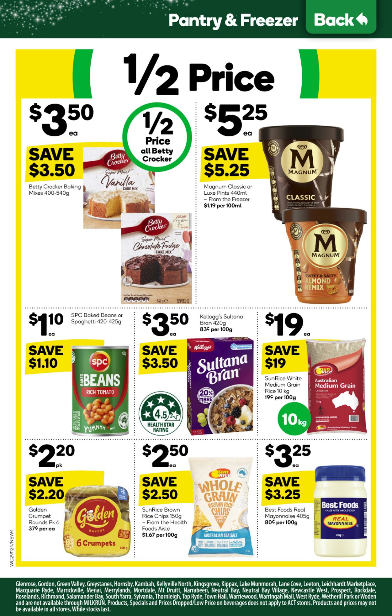 Catalogue Woolworths 29.11.2023 - 05.12.2023
