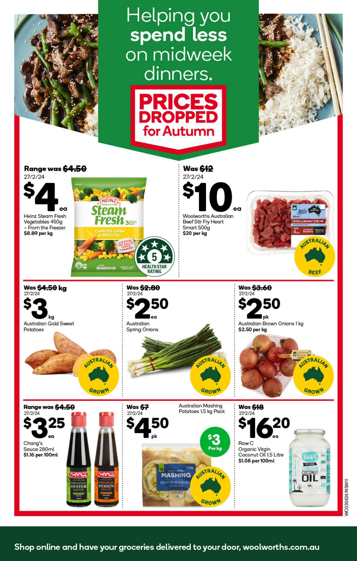 Catalogue Woolworths 03.04.2024 - 09.04.2024