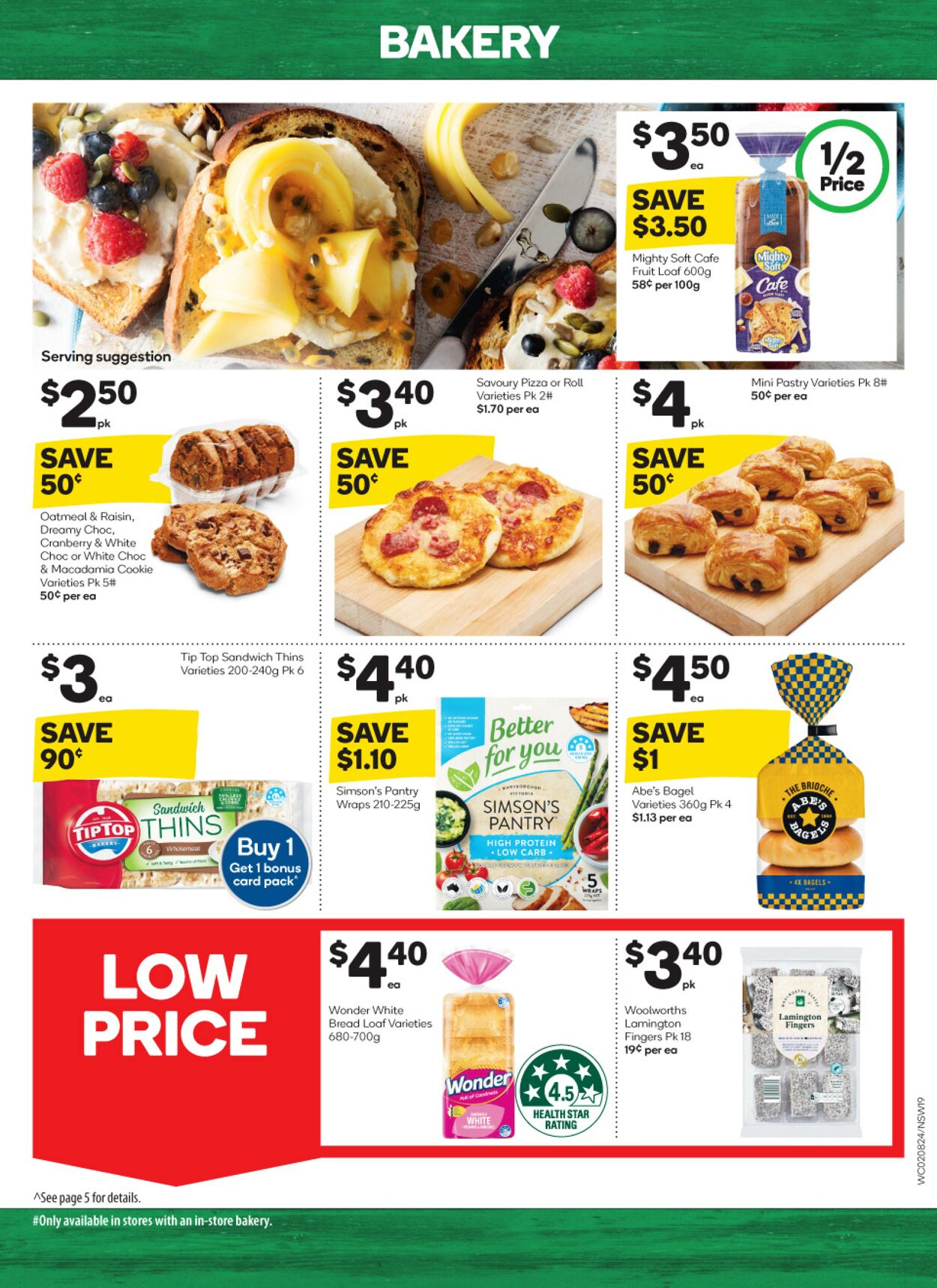 Catalogue Woolworths 02.08.2023 - 08.08.2023