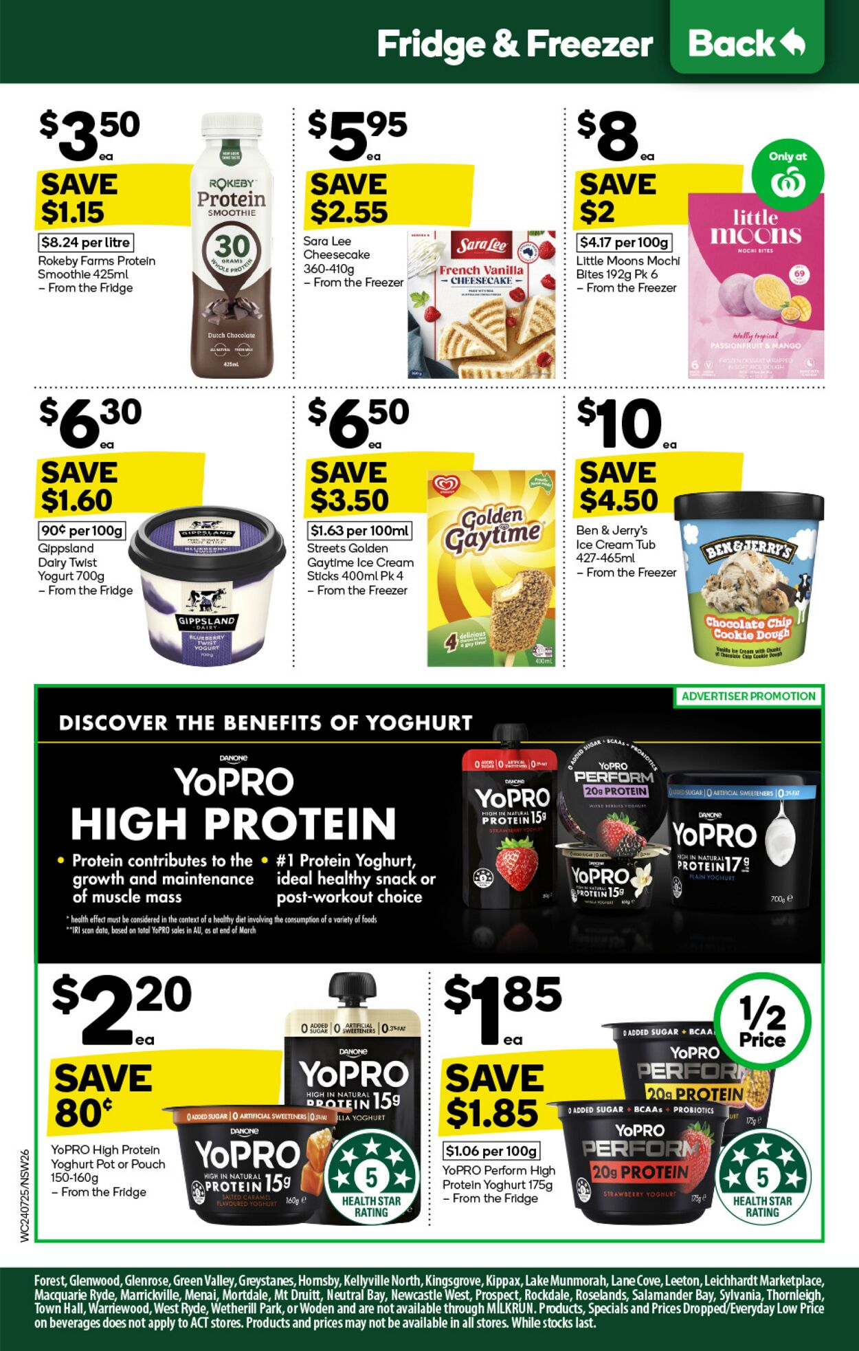 Catalogue Woolworths 24.07.2024 - 30.07.2024