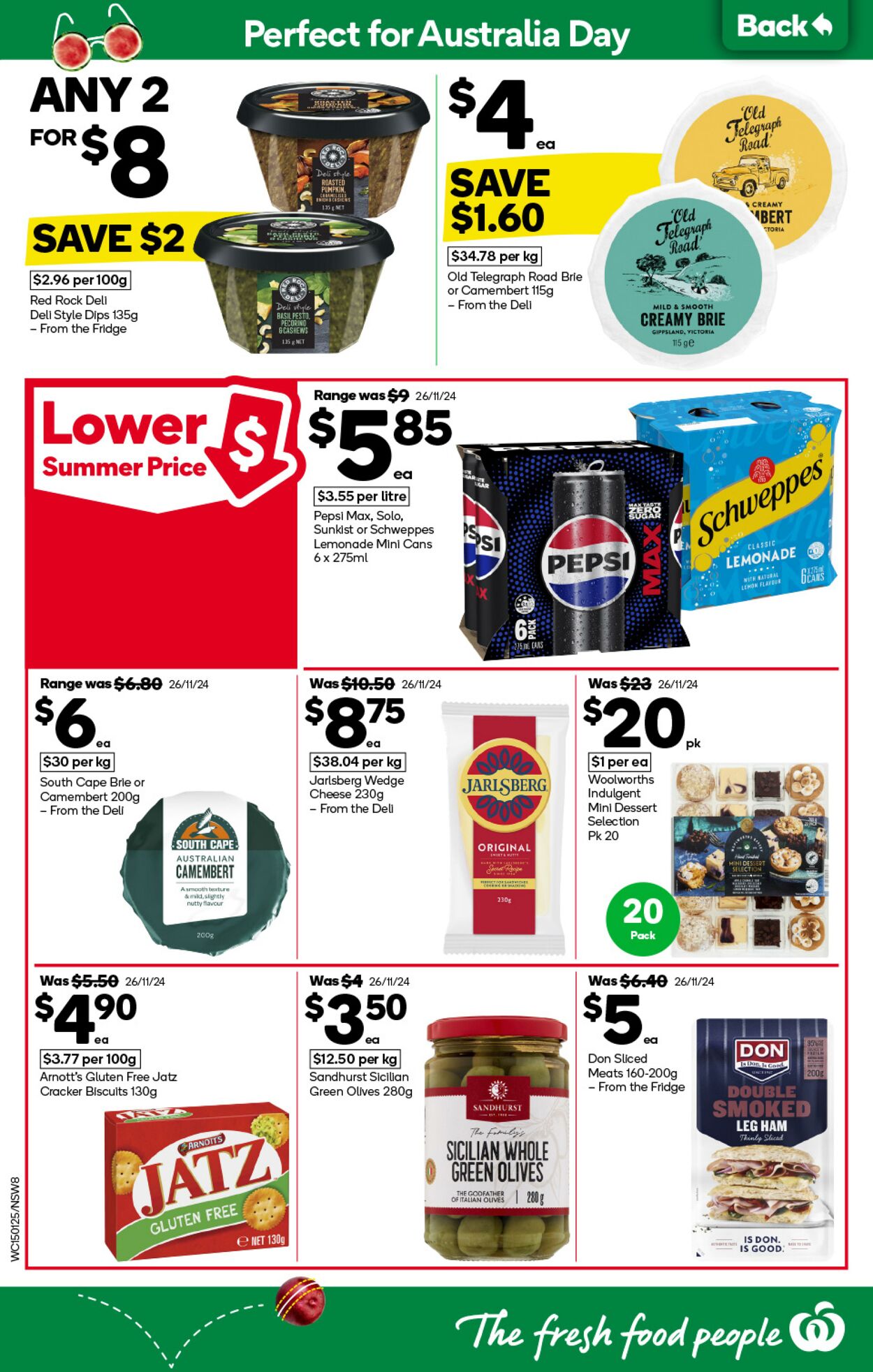 Catalogue Woolworths 15.01.2025 - 21.01.2025