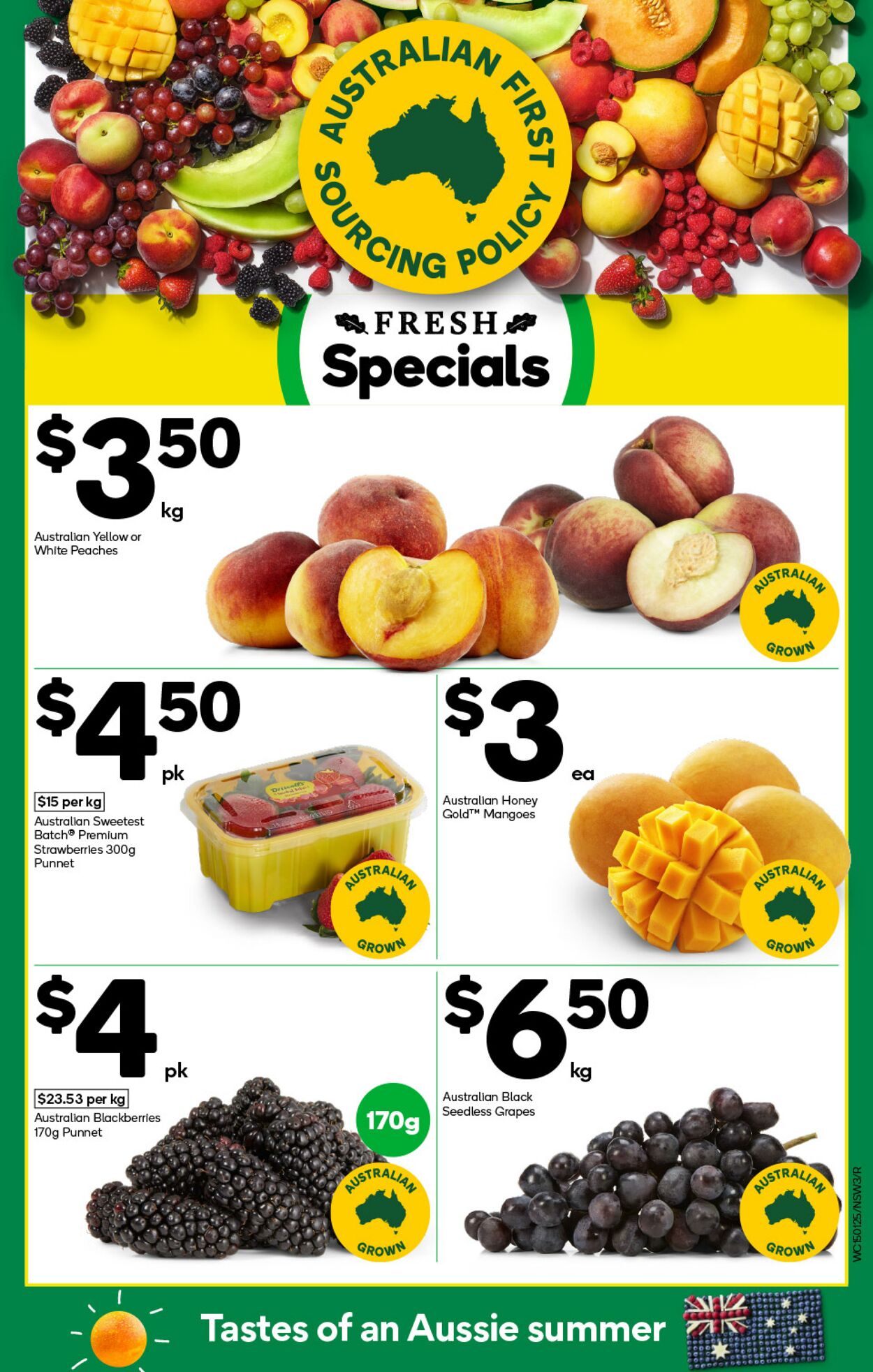 Catalogue Woolworths 15.01.2025 - 21.01.2025