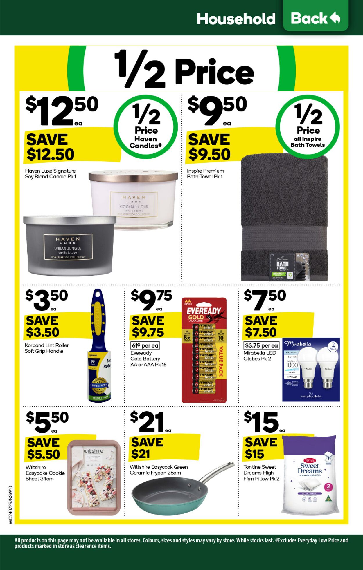 Catalogue Woolworths 24.07.2024 - 30.07.2024