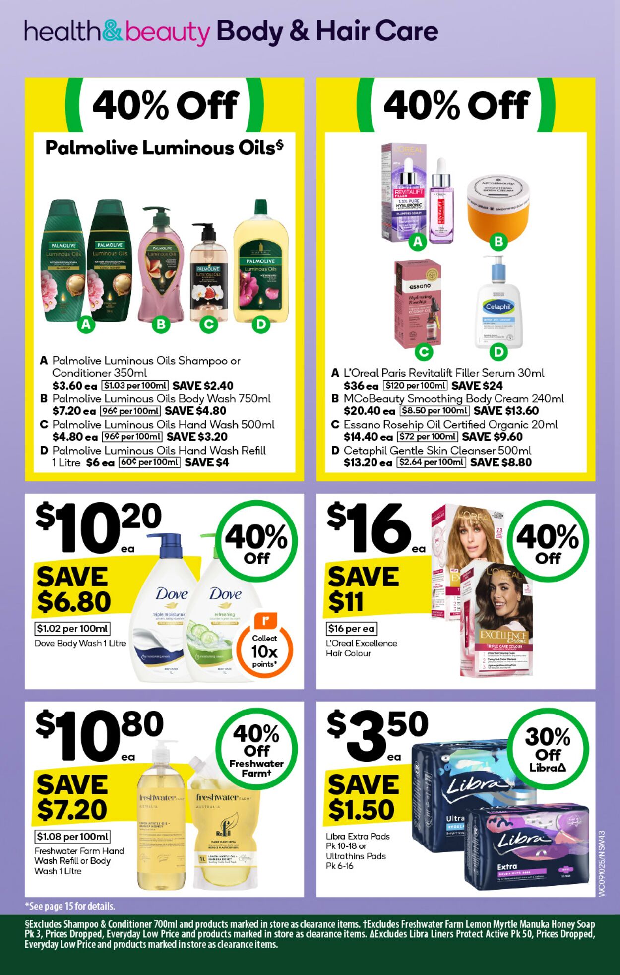 Catalogue Woolworths 09.10.2024 - 15.10.2024