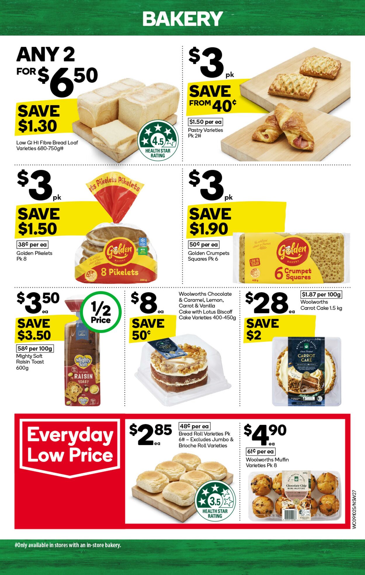 Catalogue Woolworths 09.10.2024 - 15.10.2024