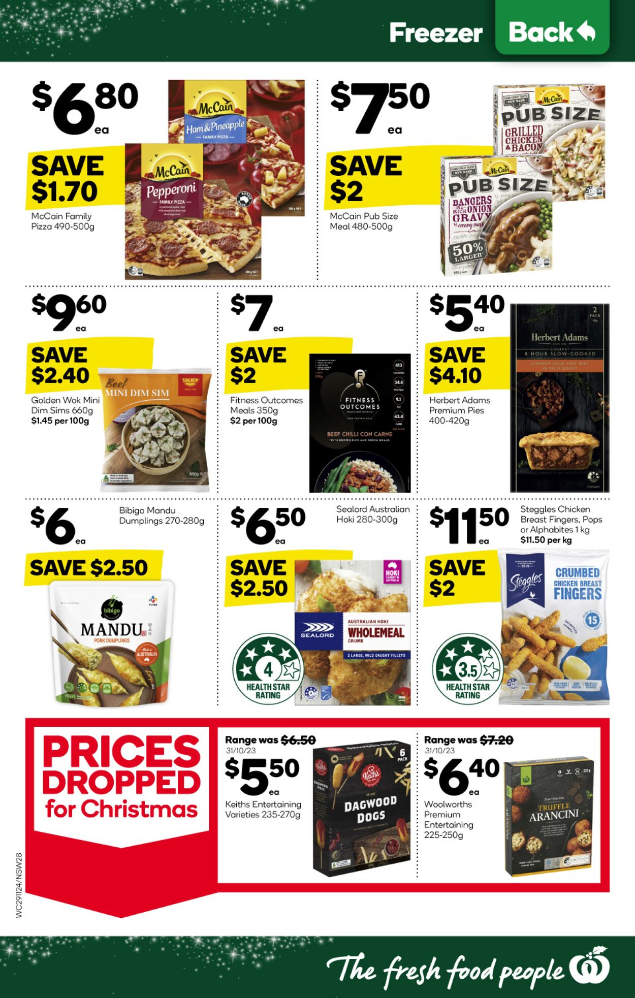 Catalogue Woolworths 29.11.2023 - 05.12.2023