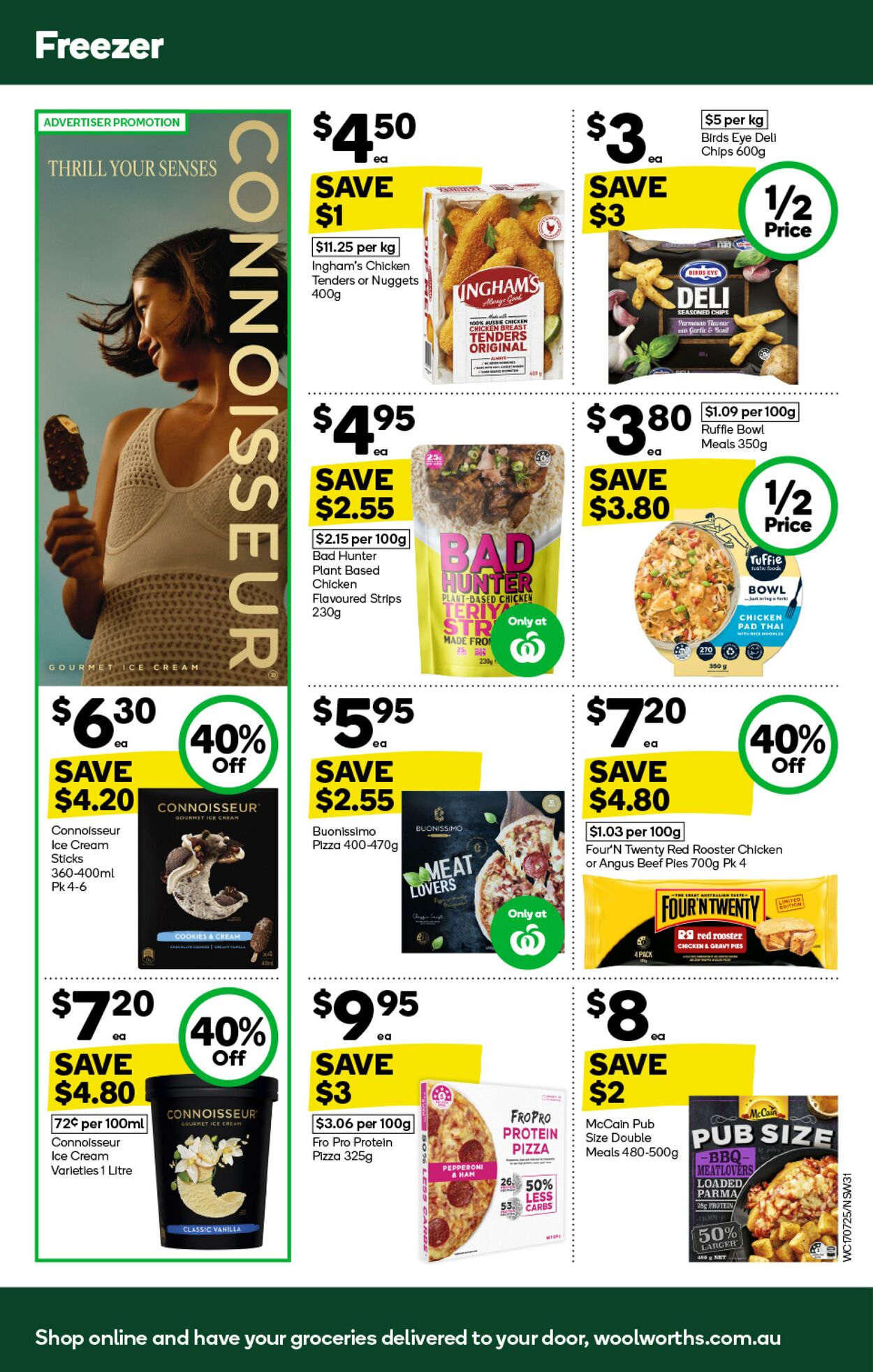 Catalogue Woolworths 17.07.2024 - 23.07.2024