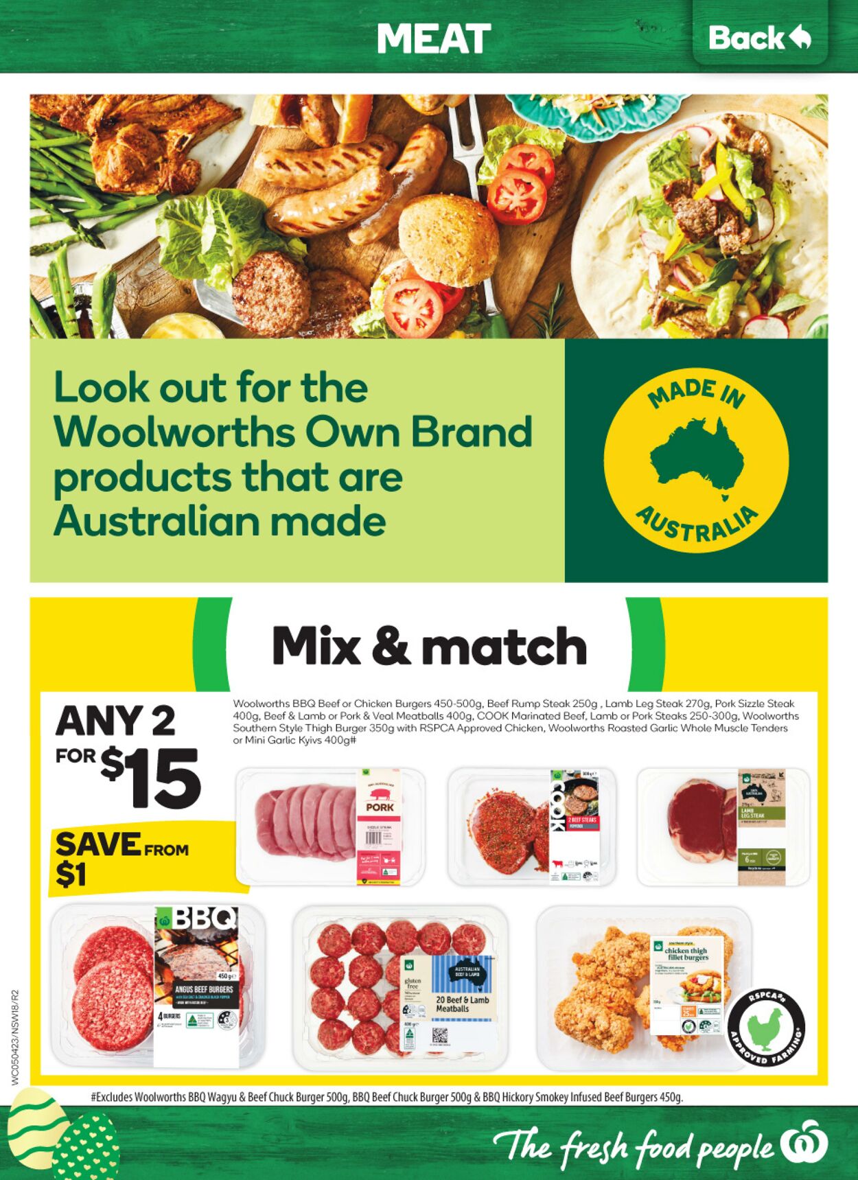 Catalogue Woolworths 05.04.2023 - 11.04.2023