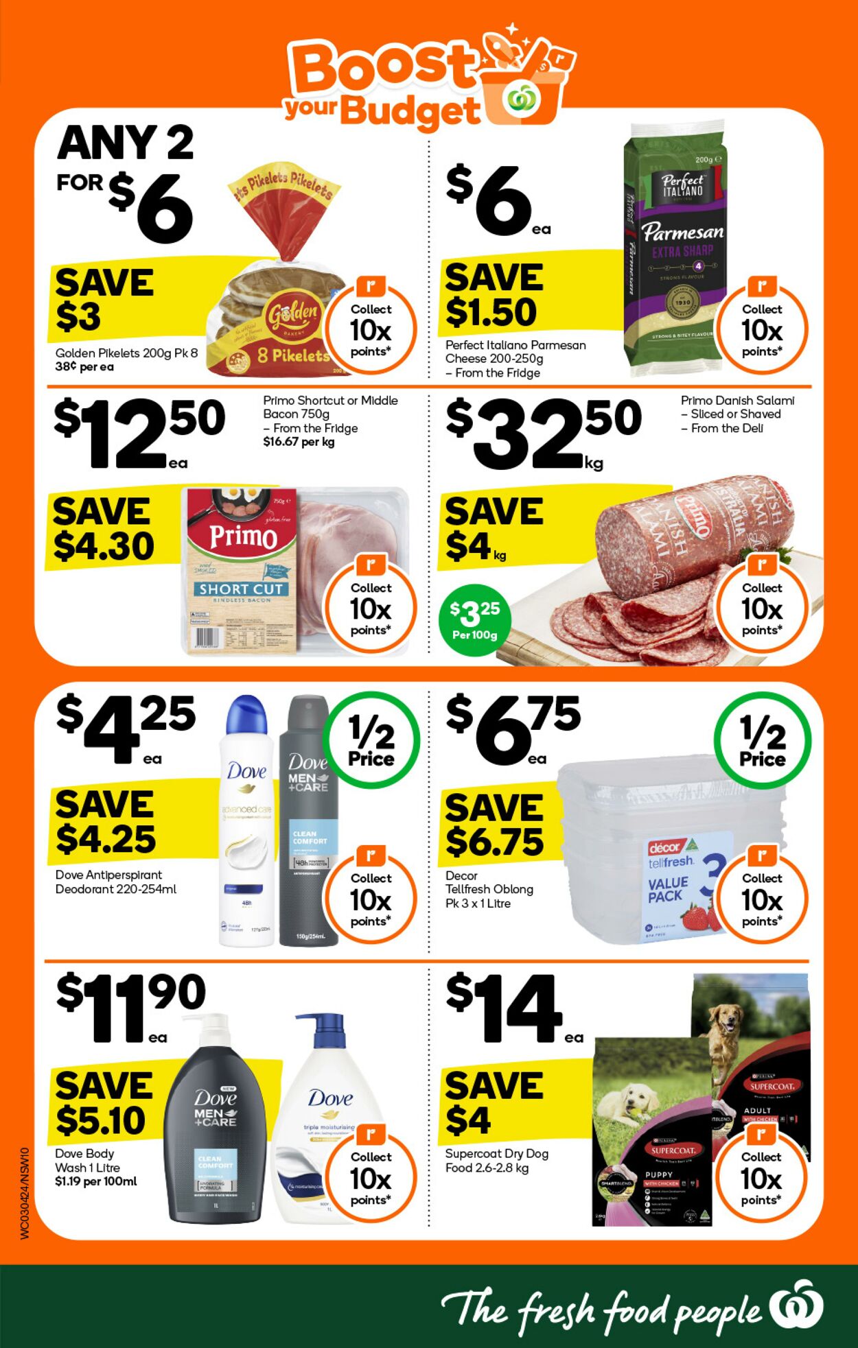 Catalogue Woolworths 03.04.2024 - 09.04.2024