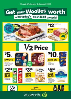 Catalogue Woolworths 31.08.2022-06.09.2022