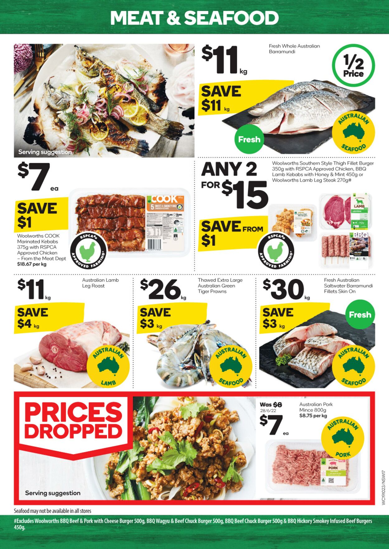 Catalogue Woolworths 19.10.2022 - 25.10.2022